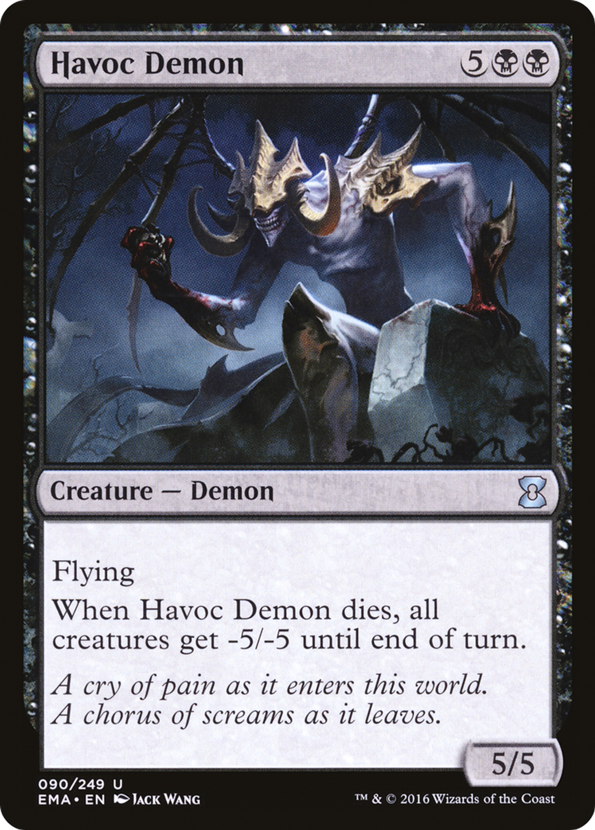 Havoc Demon — Eternal Masters — Magic: The Gathering