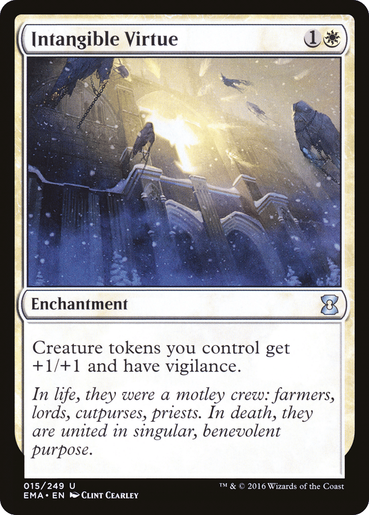 Intangible Virtue — Eternal Masters — Magic: The Gathering