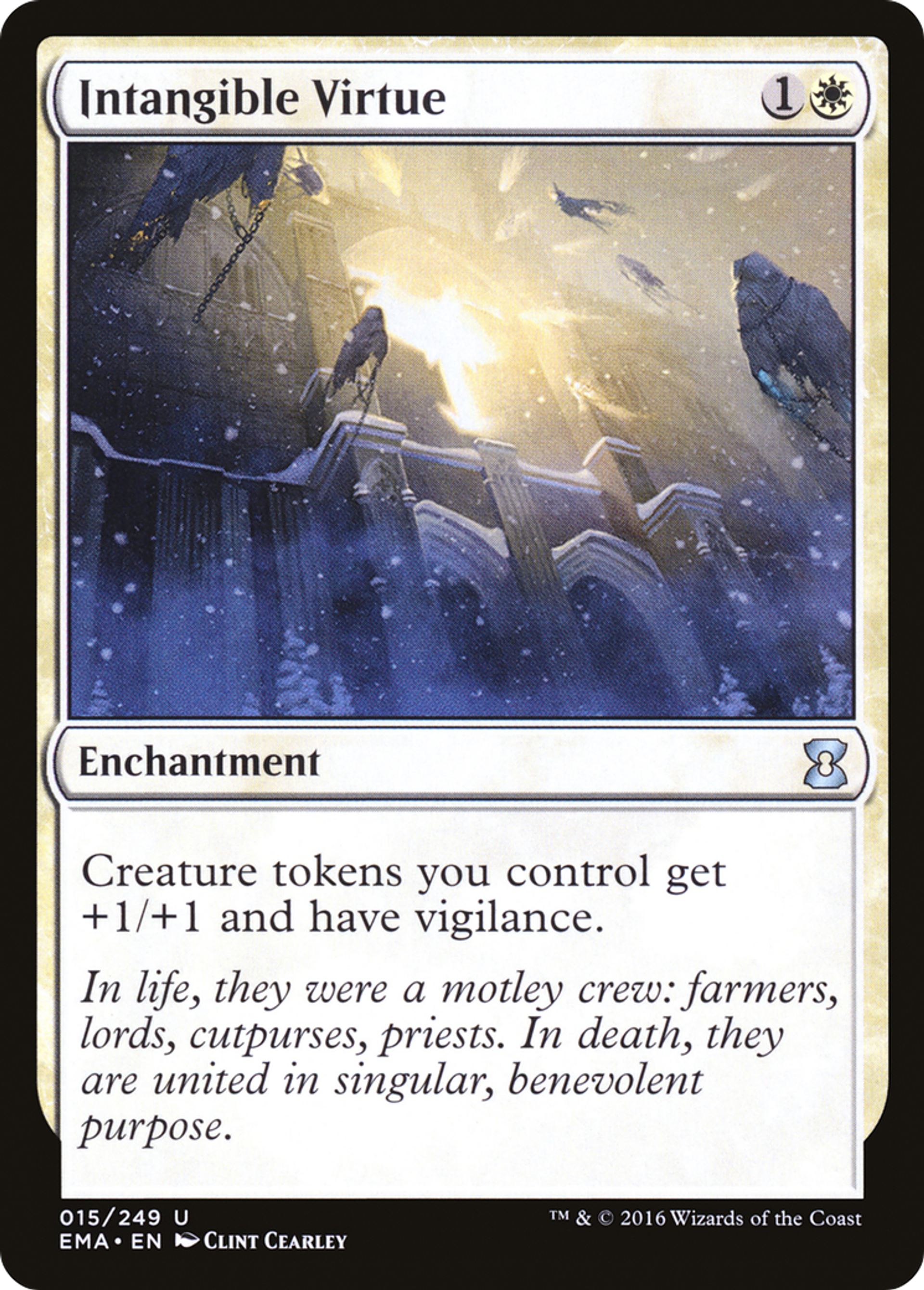 Intangible Virtue — Eternal Masters — Magic: The Gathering