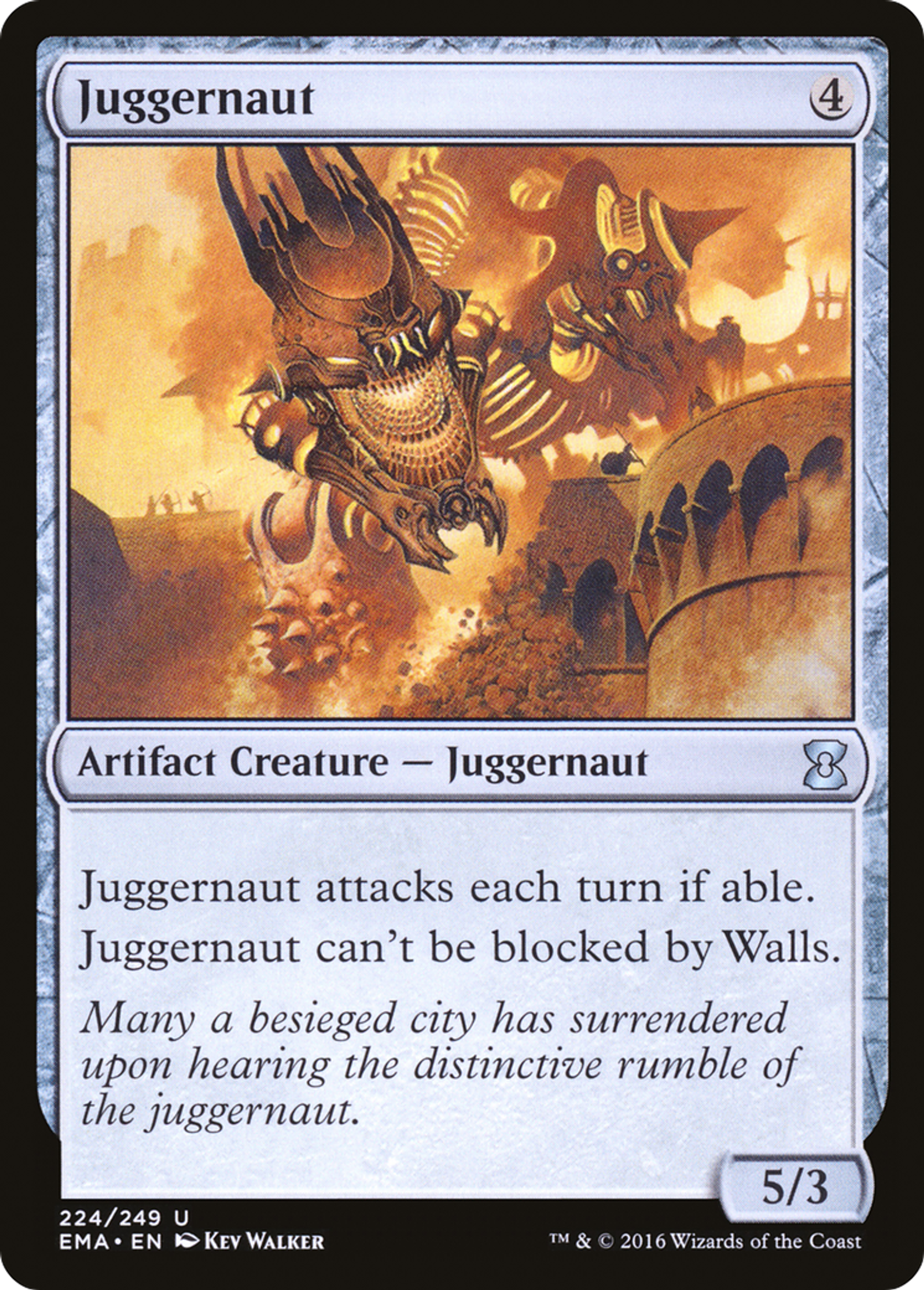 Djaggernaut — Eternal Masters — Magic: The Gathering