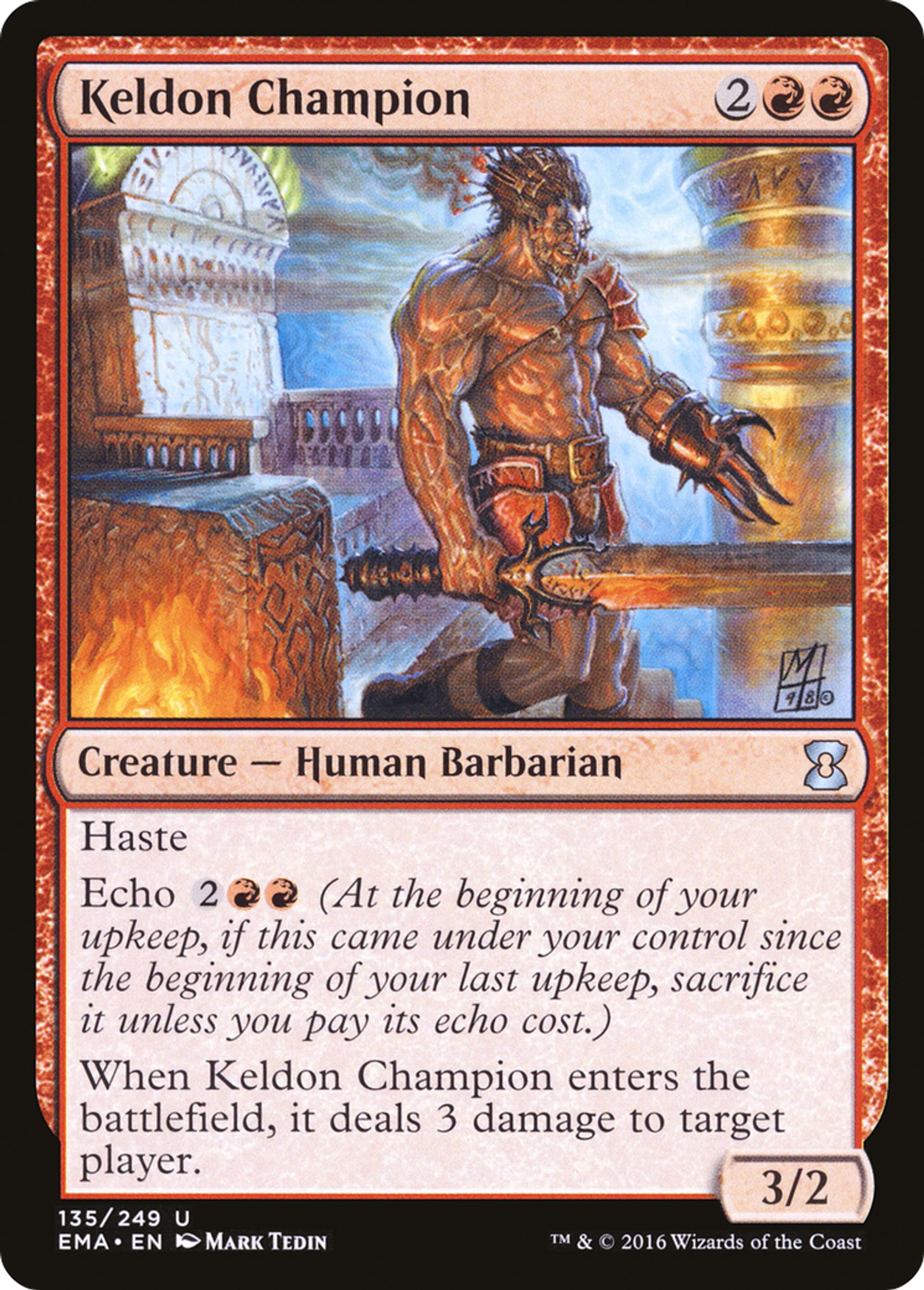 Keldon Champion — Eternal Masters — Magic: The Gathering