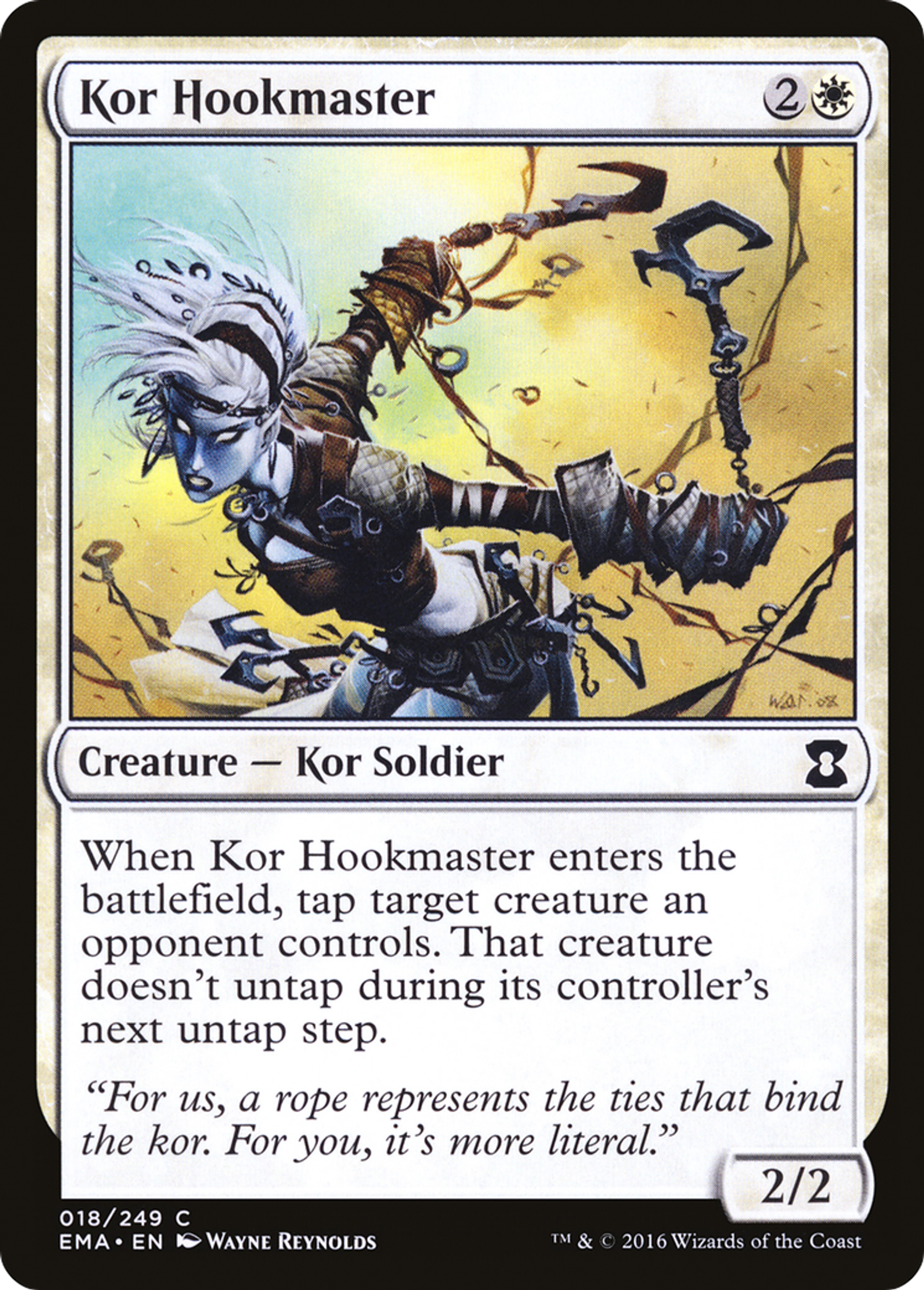 Kor Hookmaster — Eternal Masters — Magic: The Gathering
