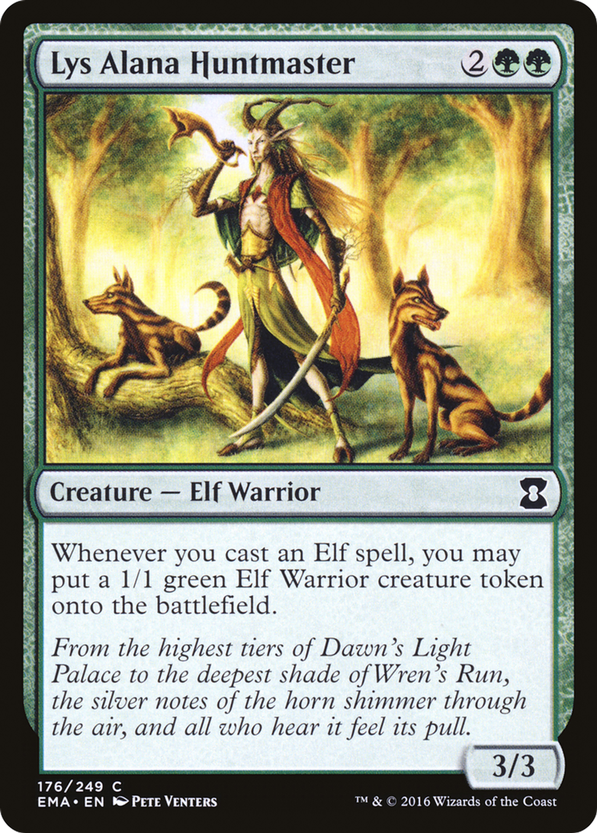 Maître-chasseur de Lys Alana — Eternal Masters — Magic: The Gathering