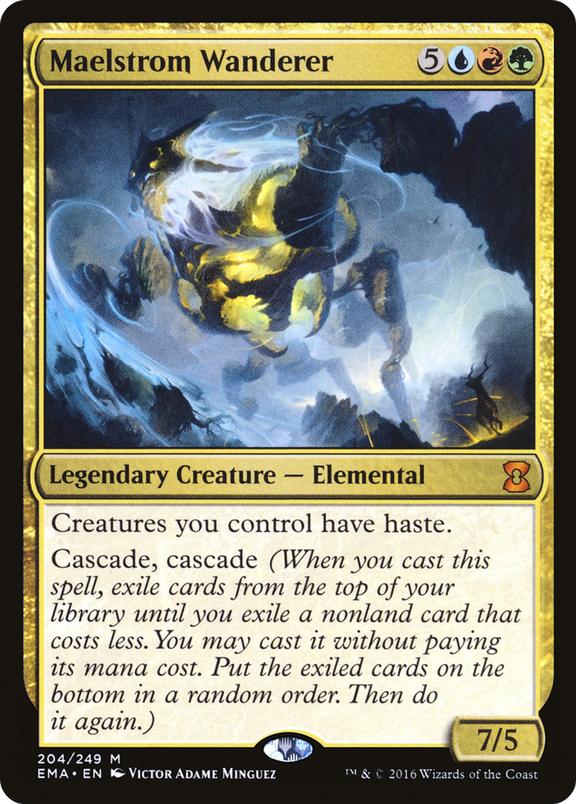 Vagabond du maelstrom — Eternal Masters — Magic: The Gathering