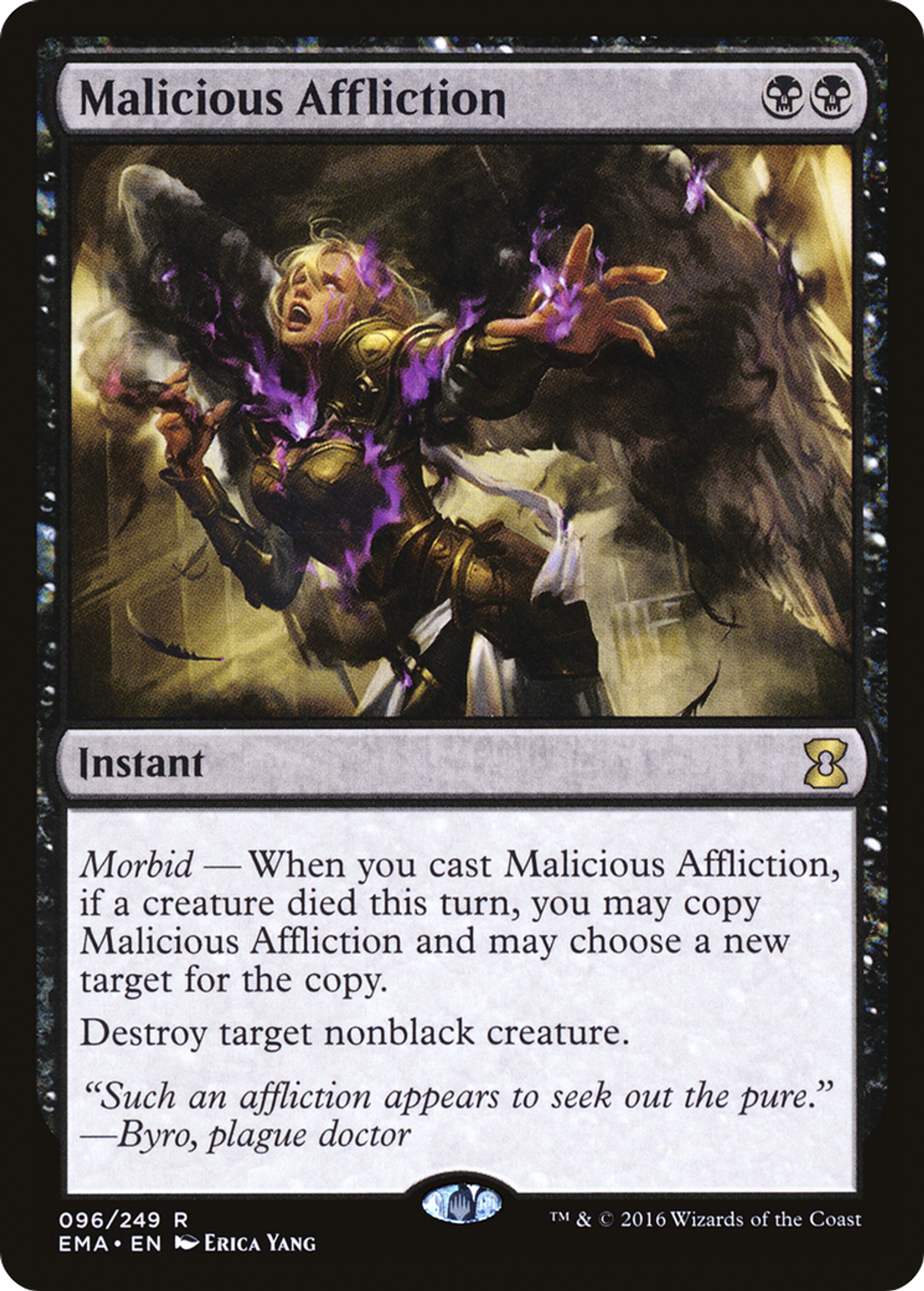 Malicious Affliction — Eternal Masters — Magic: The Gathering