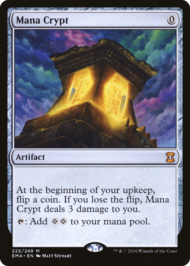 Mana Crypt — Eternal Masters — Magic: The Gathering