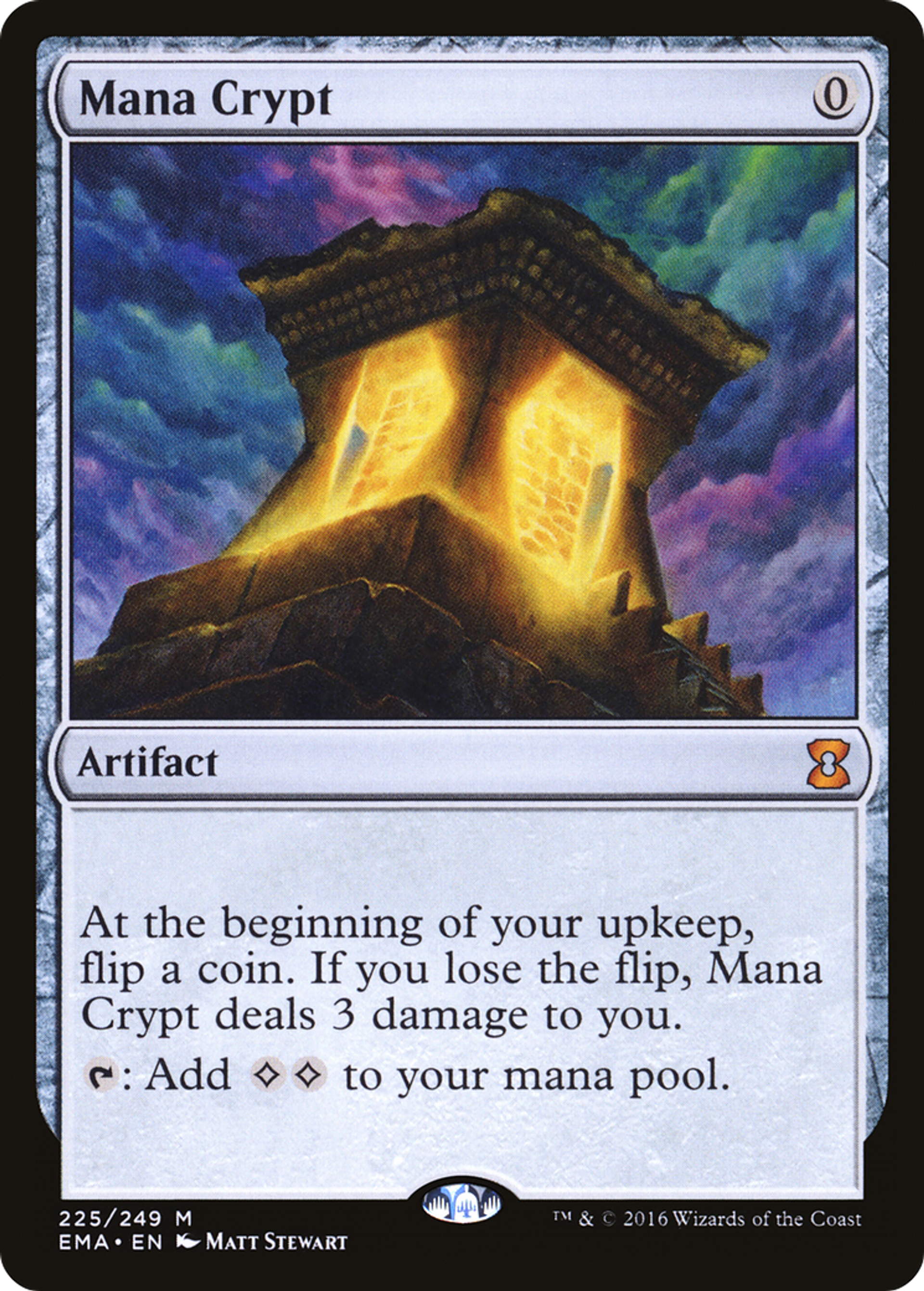 Mana Crypt — Eternal Masters — Magic: The Gathering