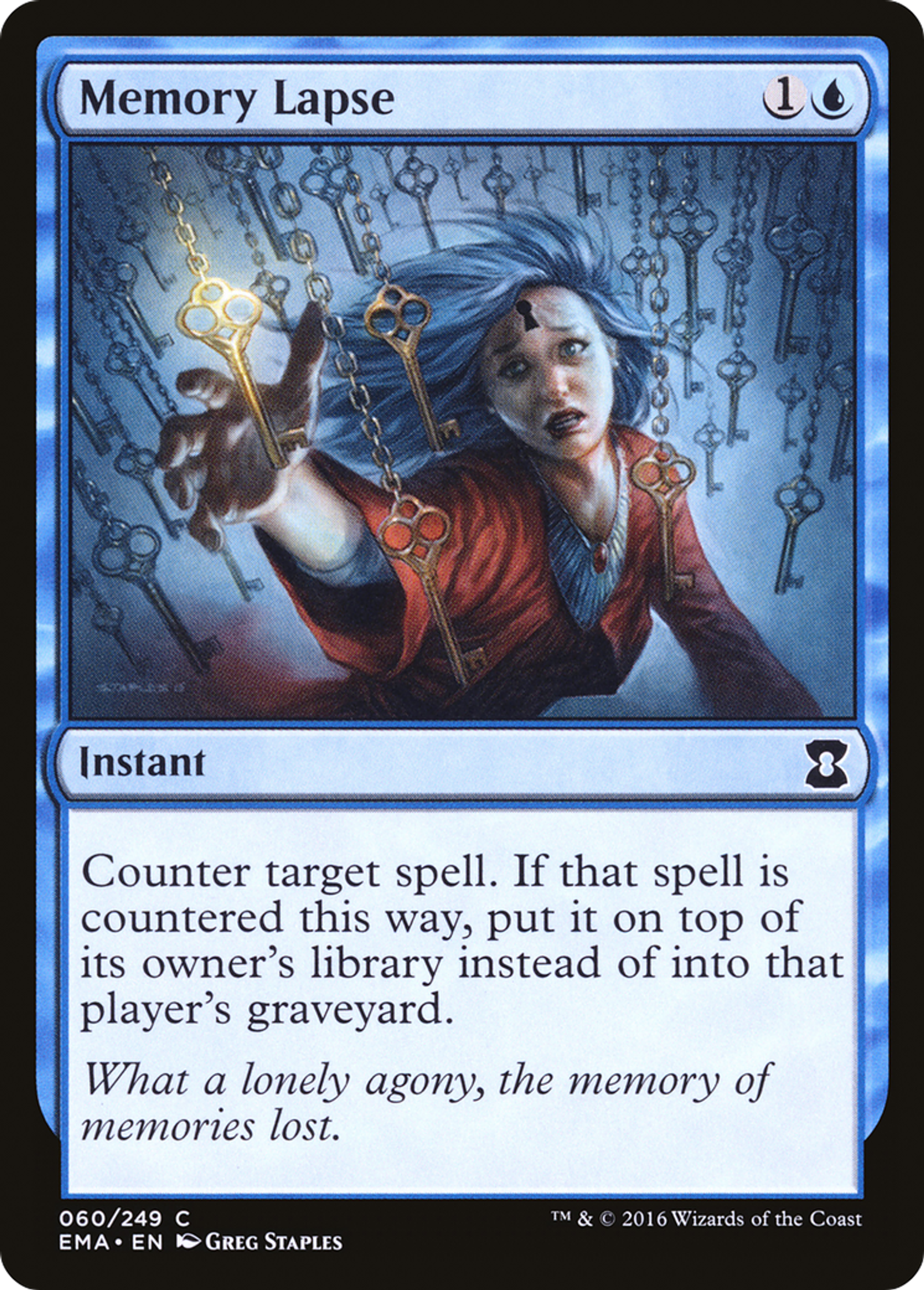 Memory Lapse — Eternal Masters — Magic: The Gathering