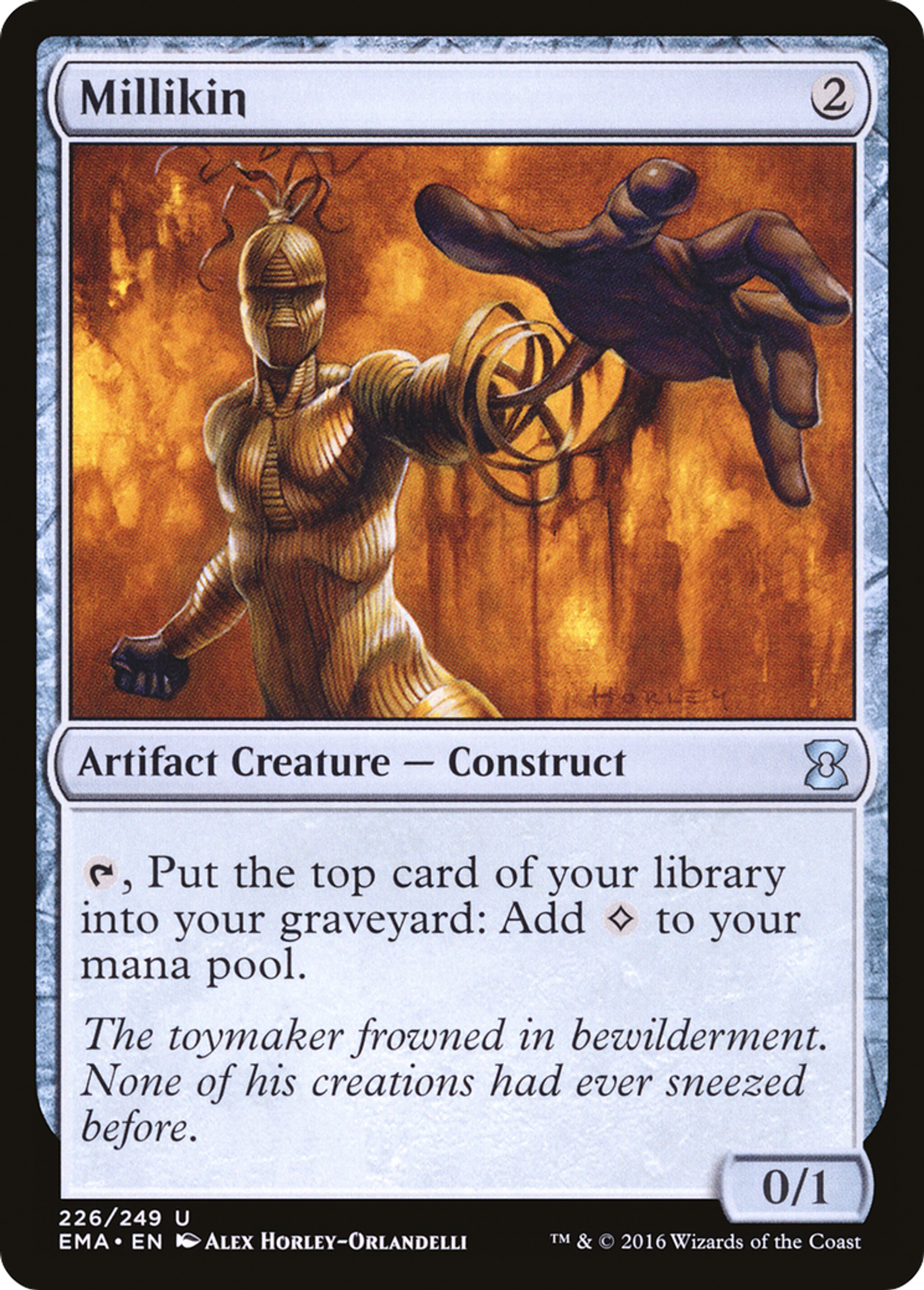 Millikin — Eternal Masters — Magic: The Gathering