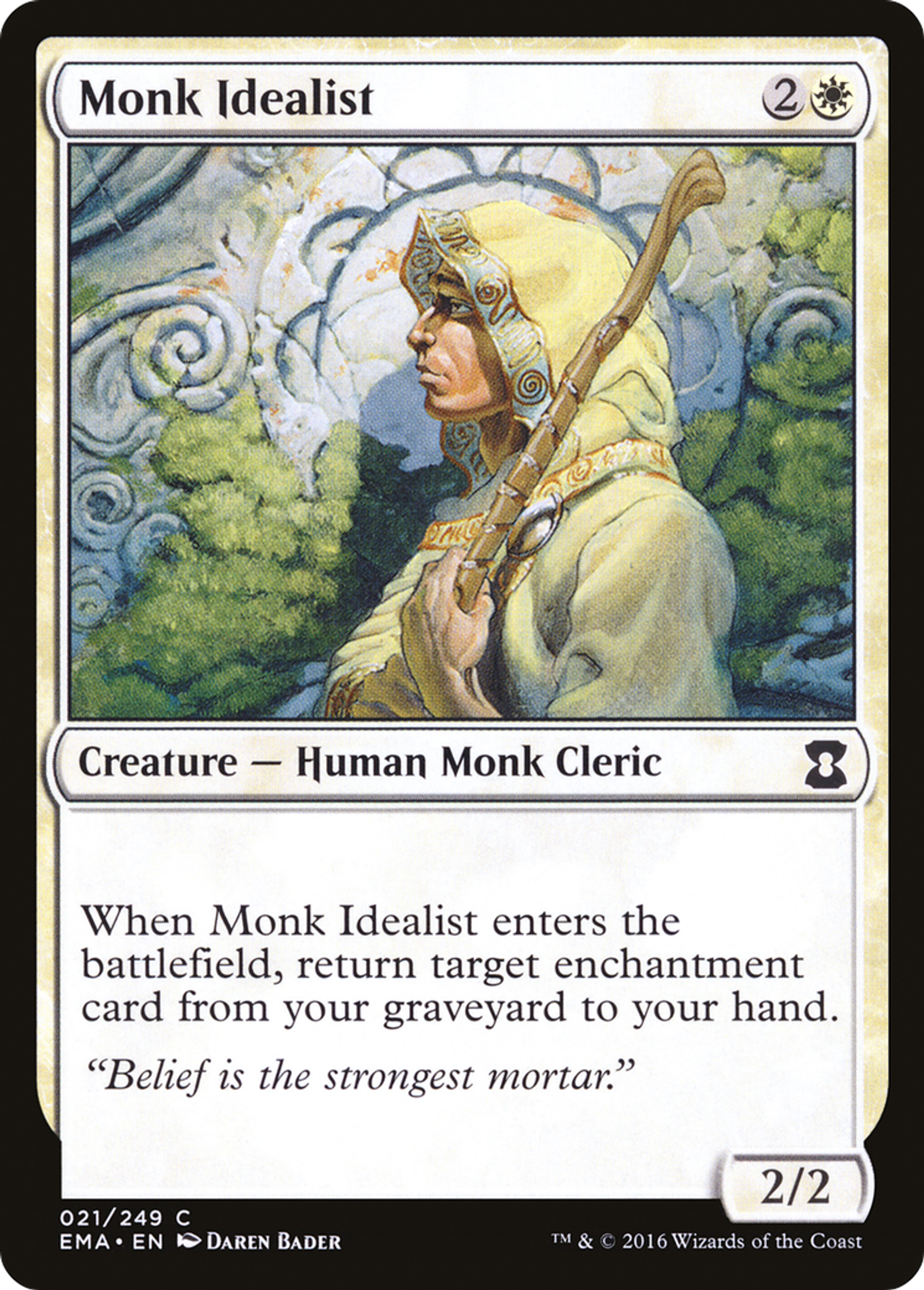 Monk Idealist — Eternal Masters — Magic: The Gathering