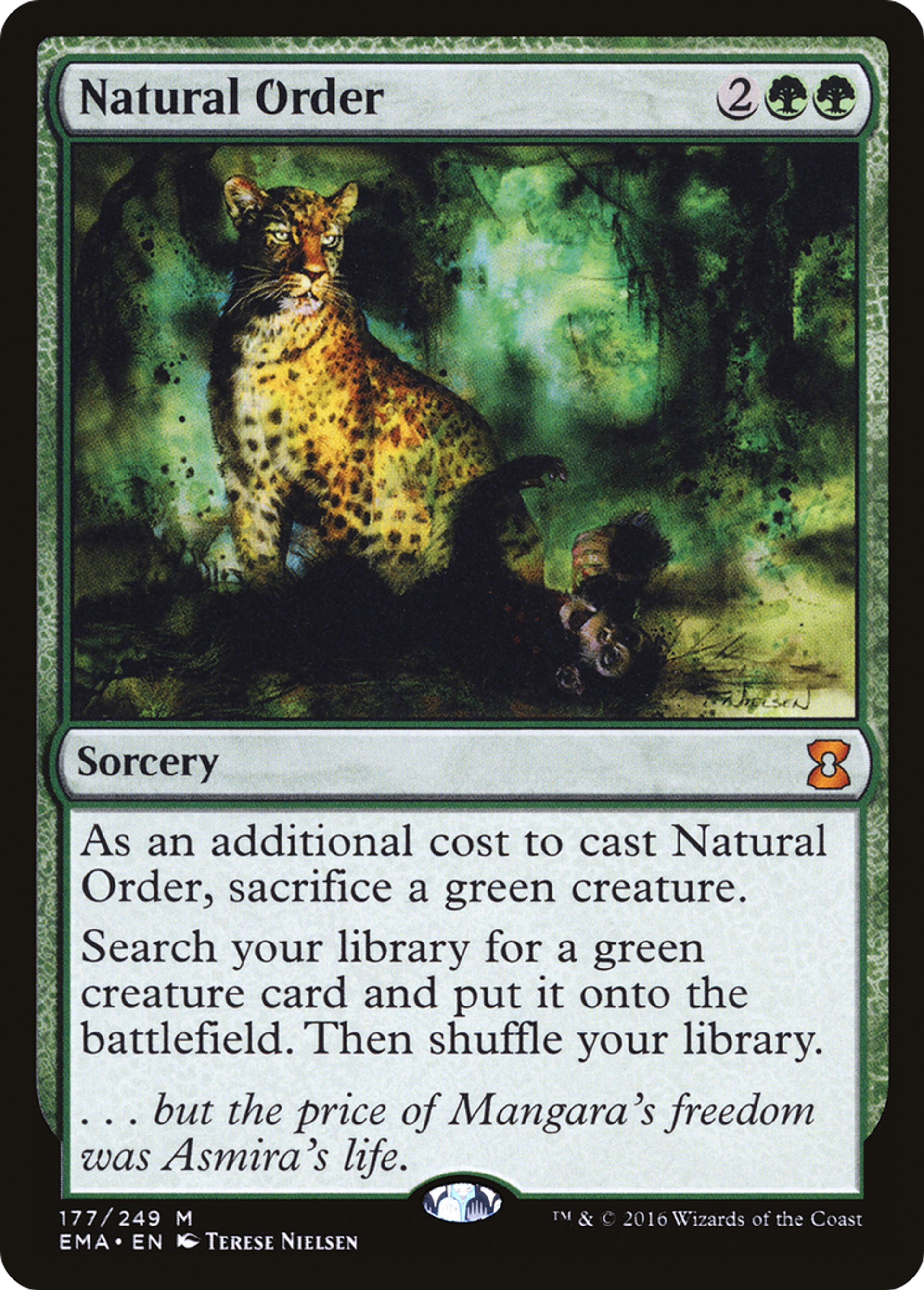Ordre naturel — Eternal Masters — Magic: The Gathering