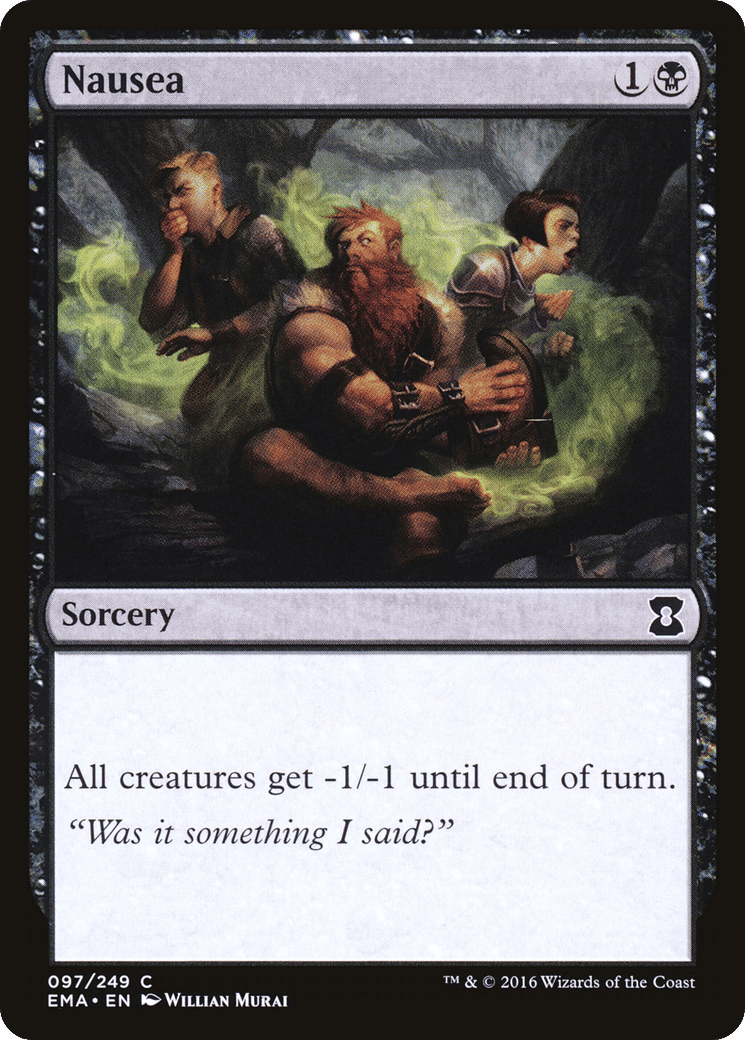 Nausea — Eternal Masters — Magic: The Gathering