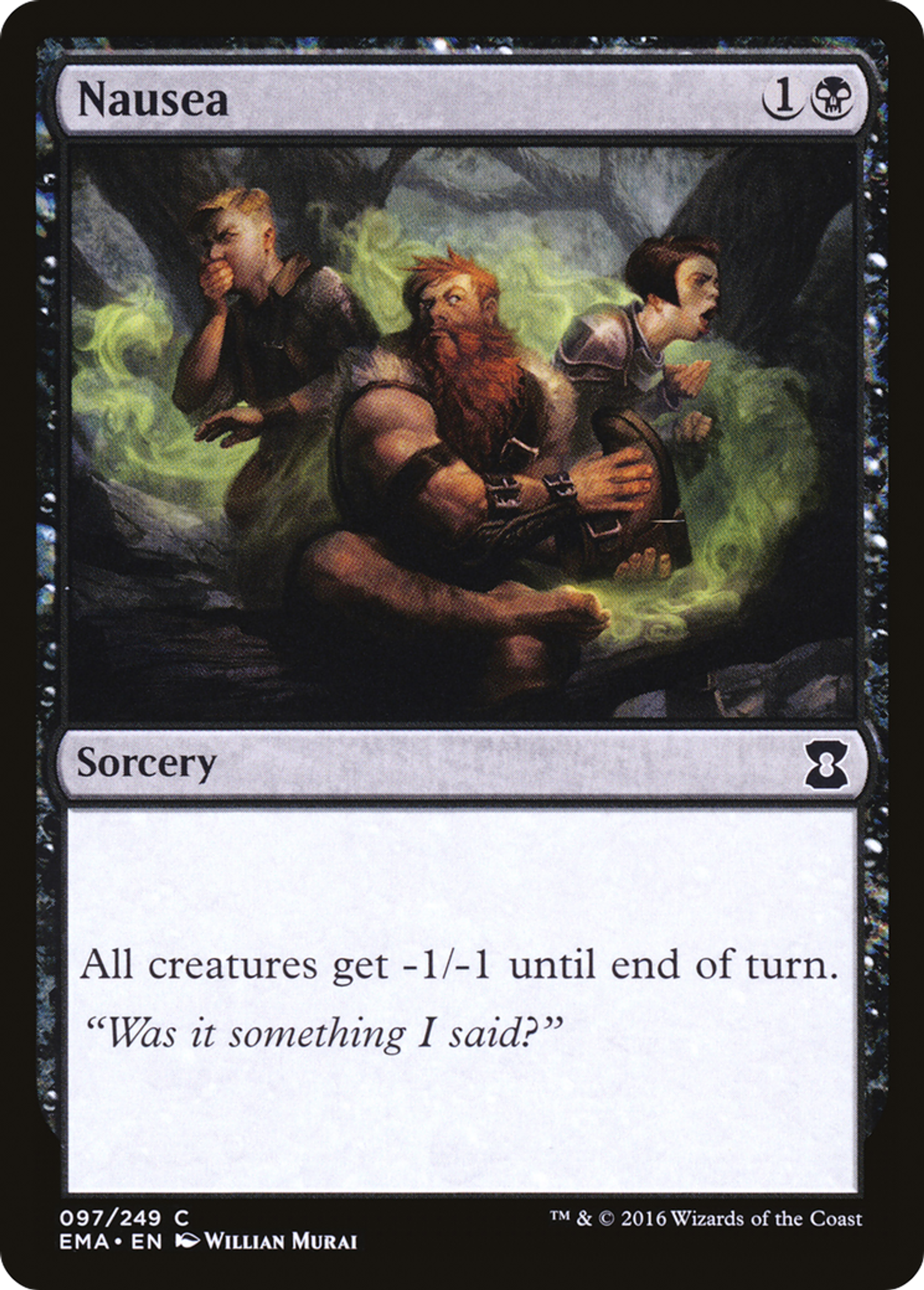 Nausea — Eternal Masters — Magic: The Gathering