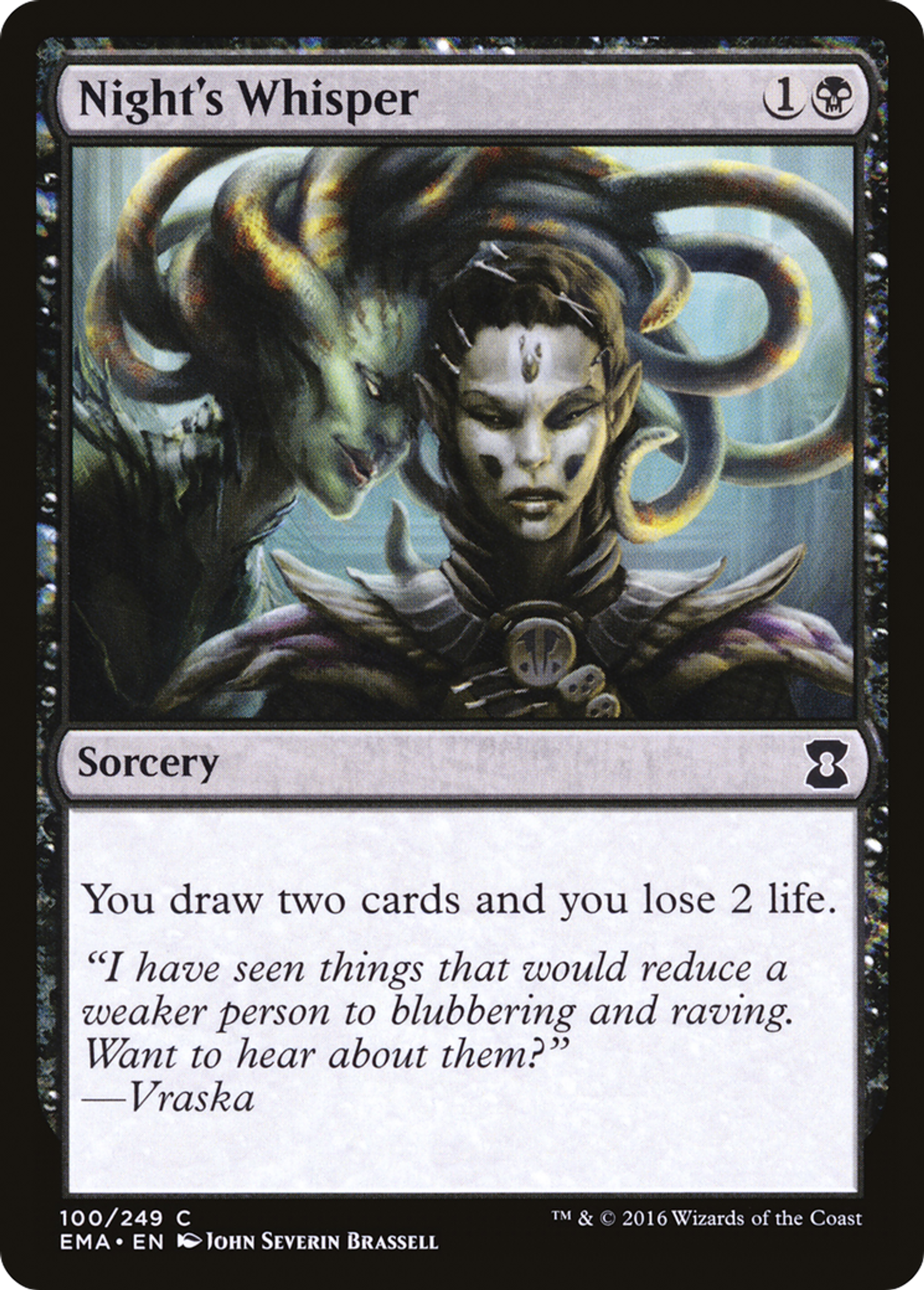 Night's Whisper — Eternal Masters — Magic: The Gathering