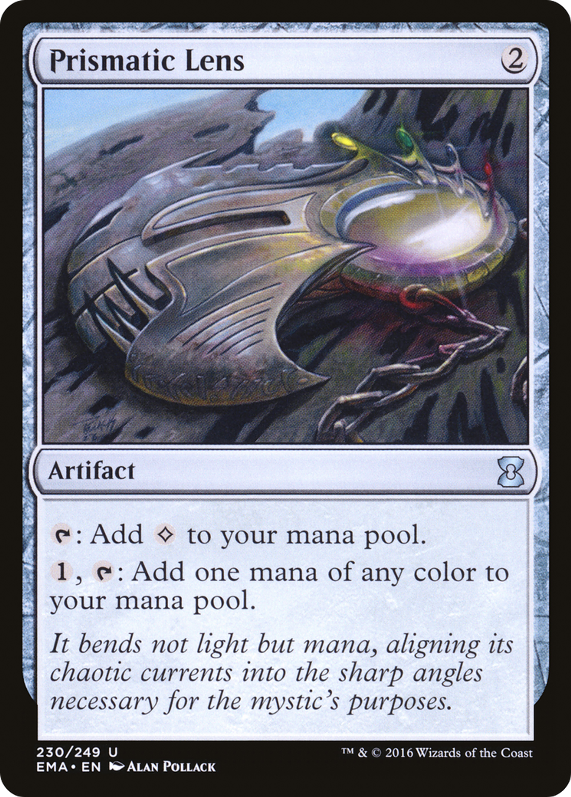 Prismatic Lens — Eternal Masters — Magic: The Gathering