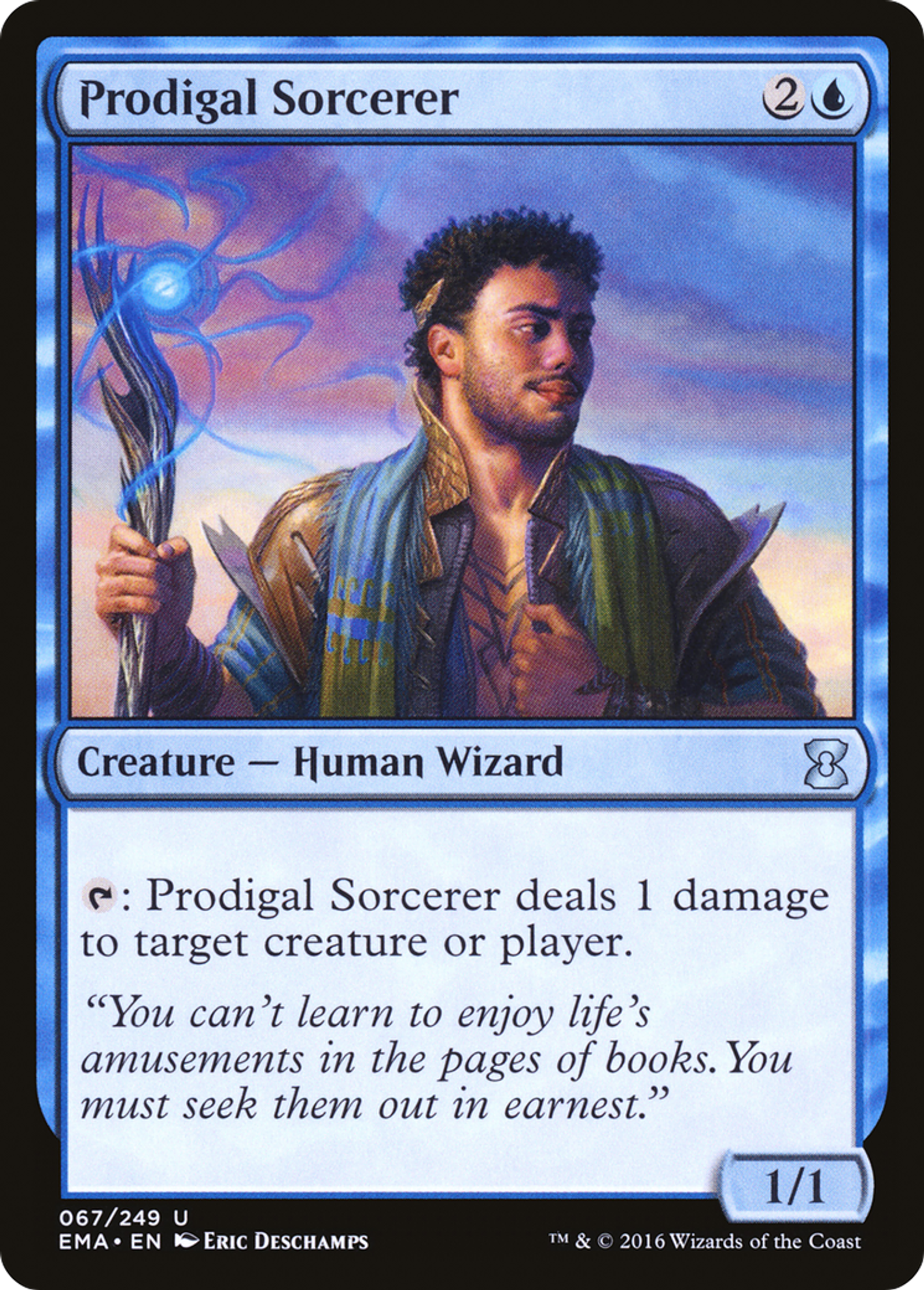 Prodigal Sorcerer — Eternal Masters — Magic: The Gathering