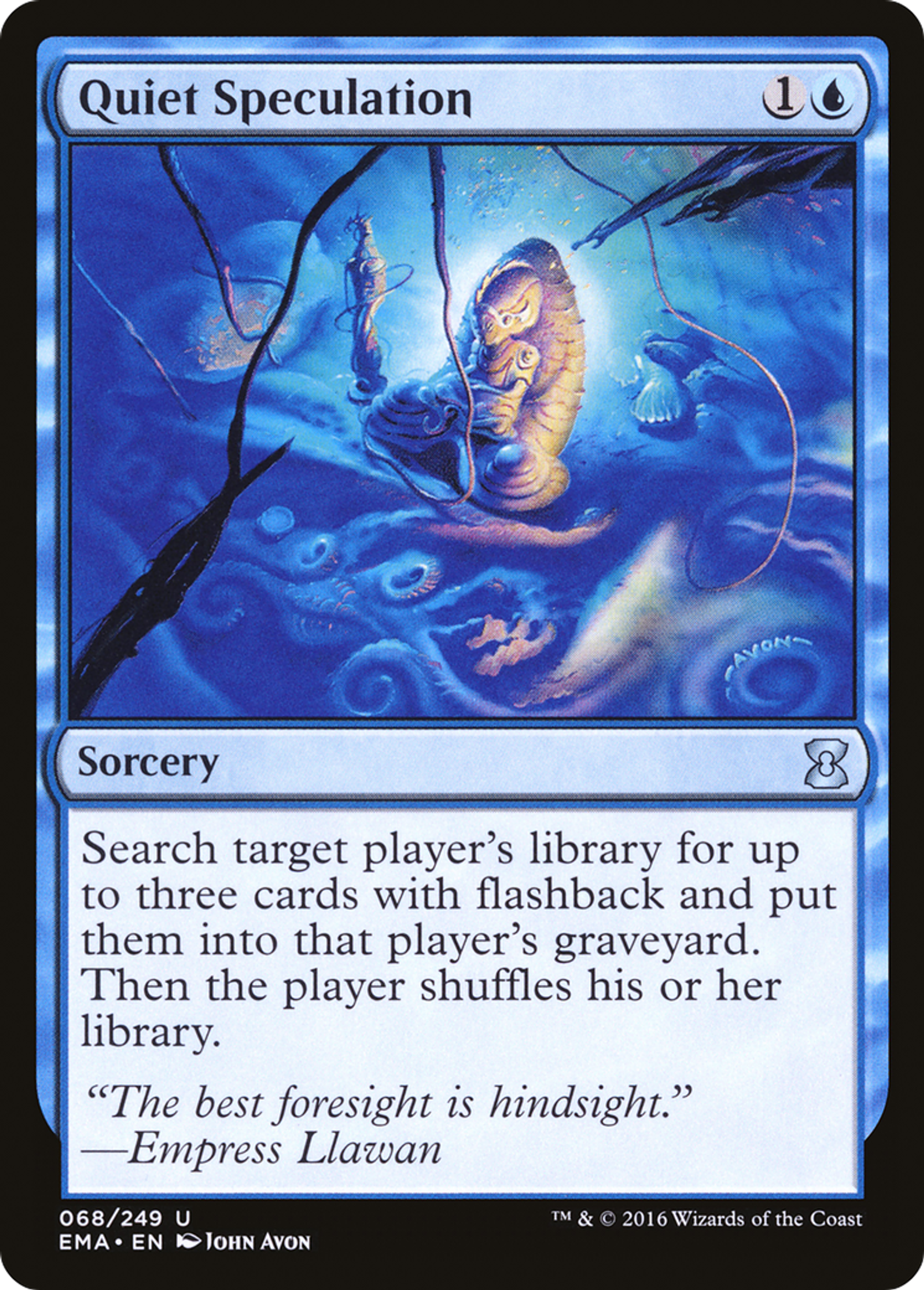 Quiet Speculation — Eternal Masters — Magic: The Gathering