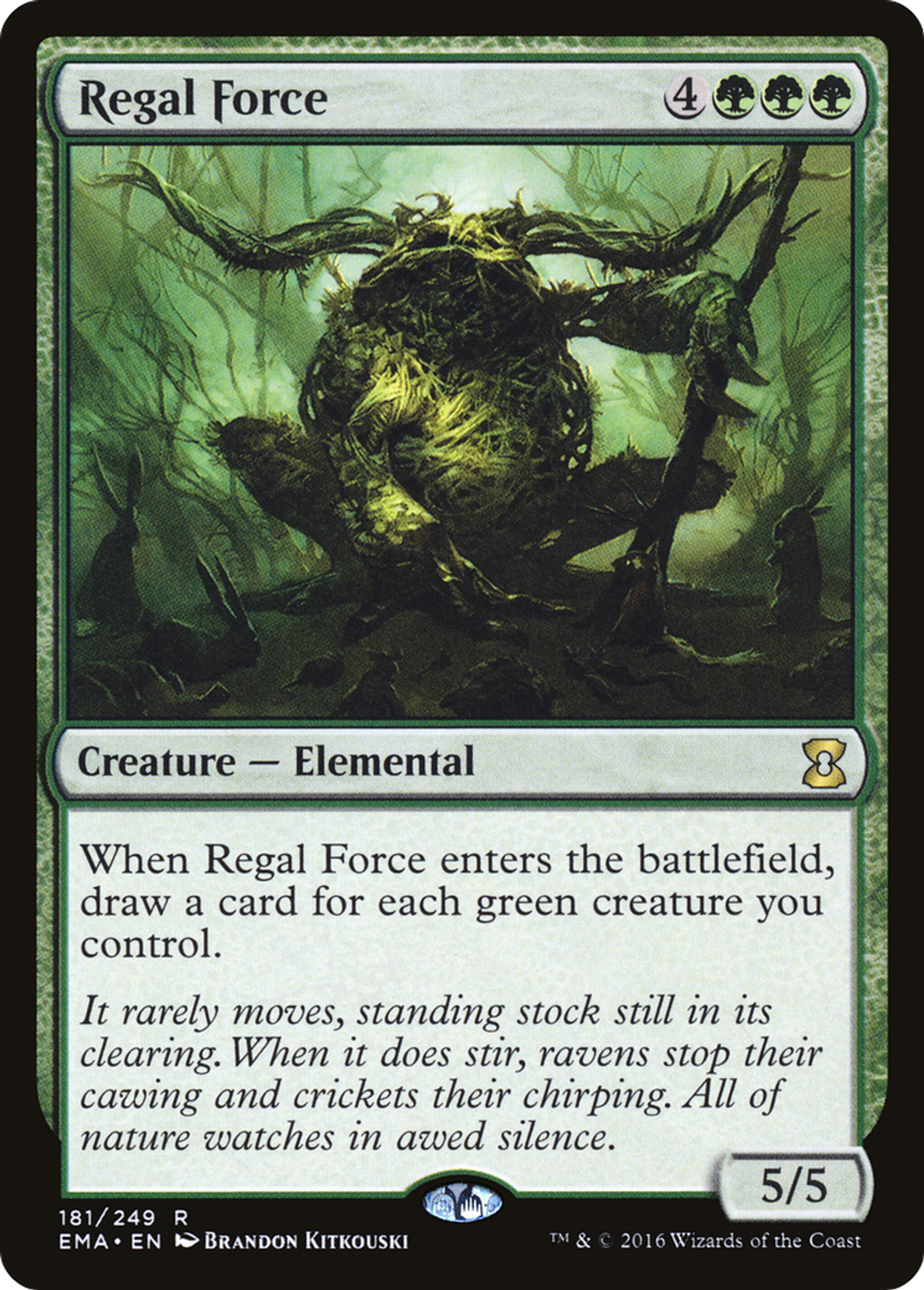 Force royale — Eternal Masters — Magic: The Gathering