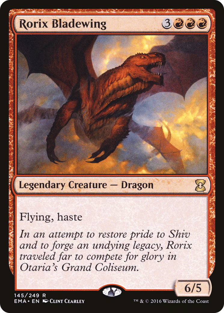 Rorix Bladewing — Eternal Masters — Magic: The Gathering