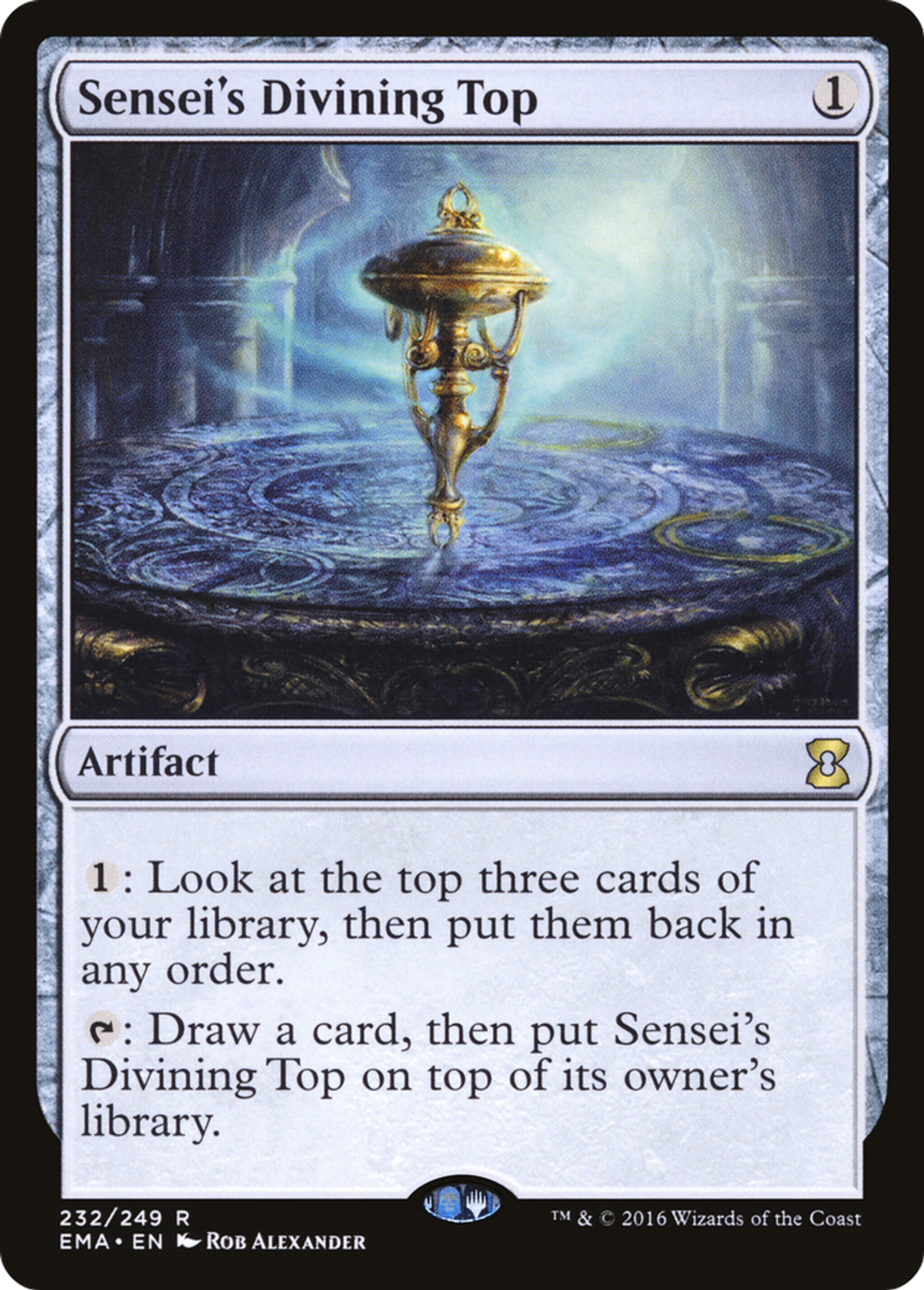 Sensei's Divining Top — Eternal Masters — Magic: The Gathering