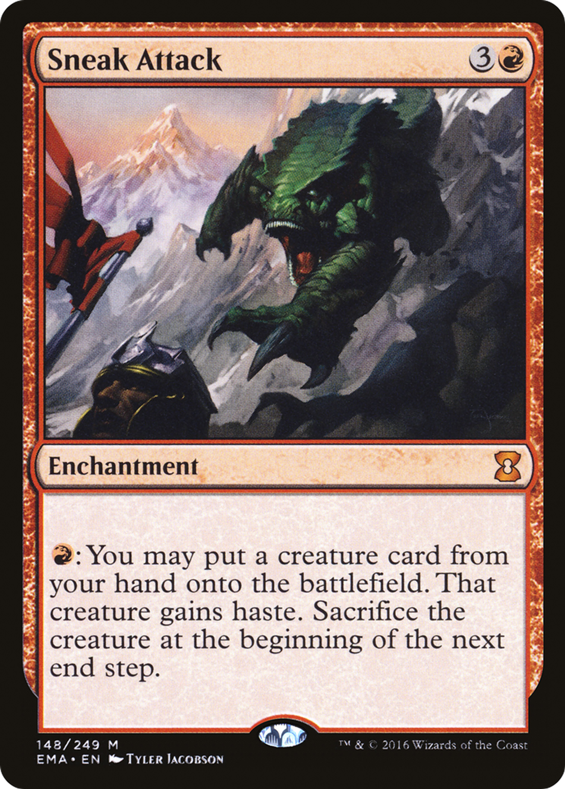 Sneak Attack — Eternal Masters — Magic: The Gathering