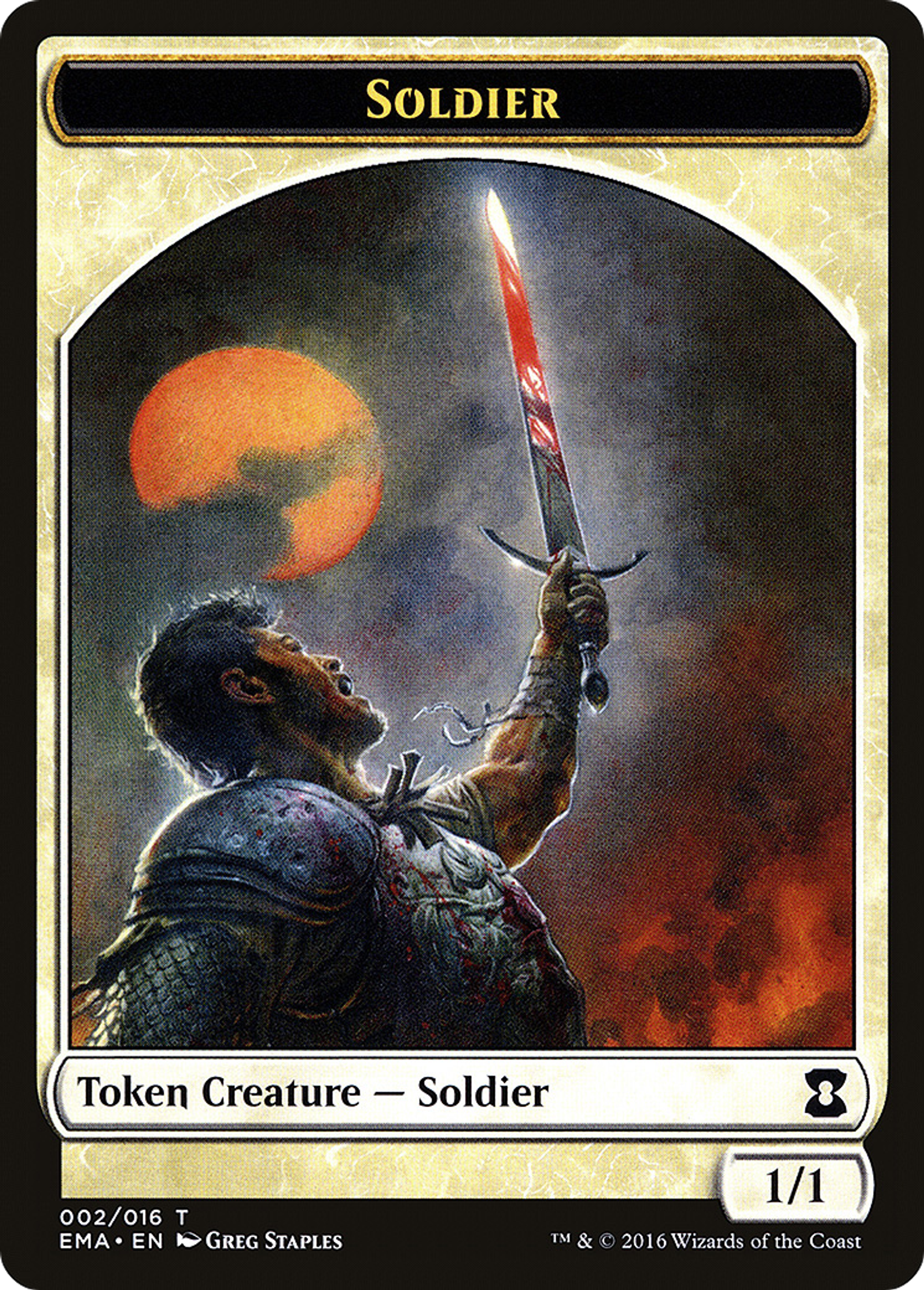 Soldier — Eternal Masters — Magic: The Gathering