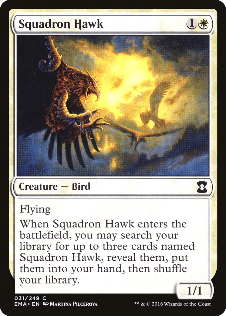 Squadron Hawk — Eternal Masters — Magic: The Gathering