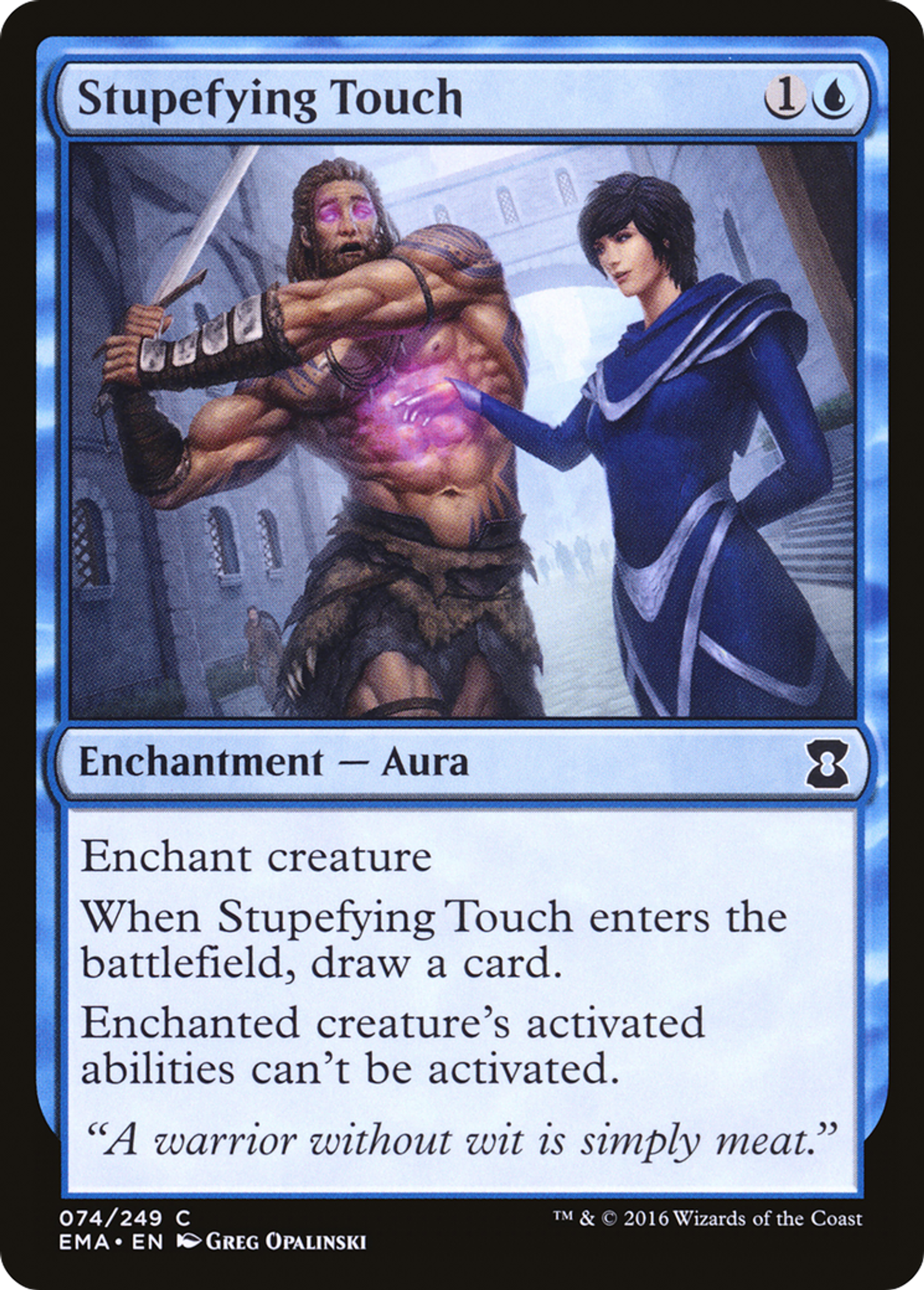Stupefying Touch — Eternal Masters — Magic: The Gathering