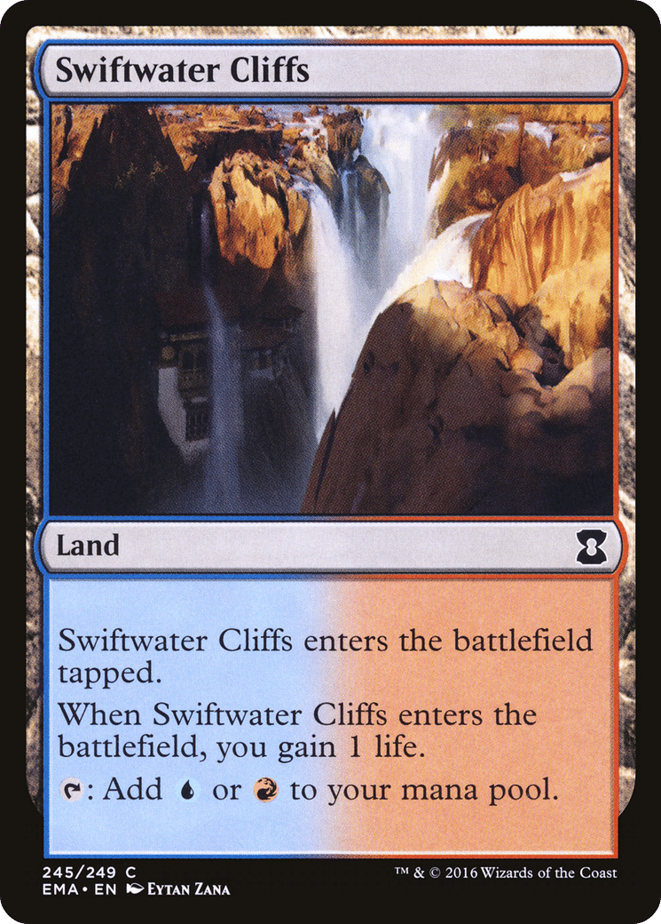 Swiftwater Cliffs — Eternal Masters — Magic: The Gathering