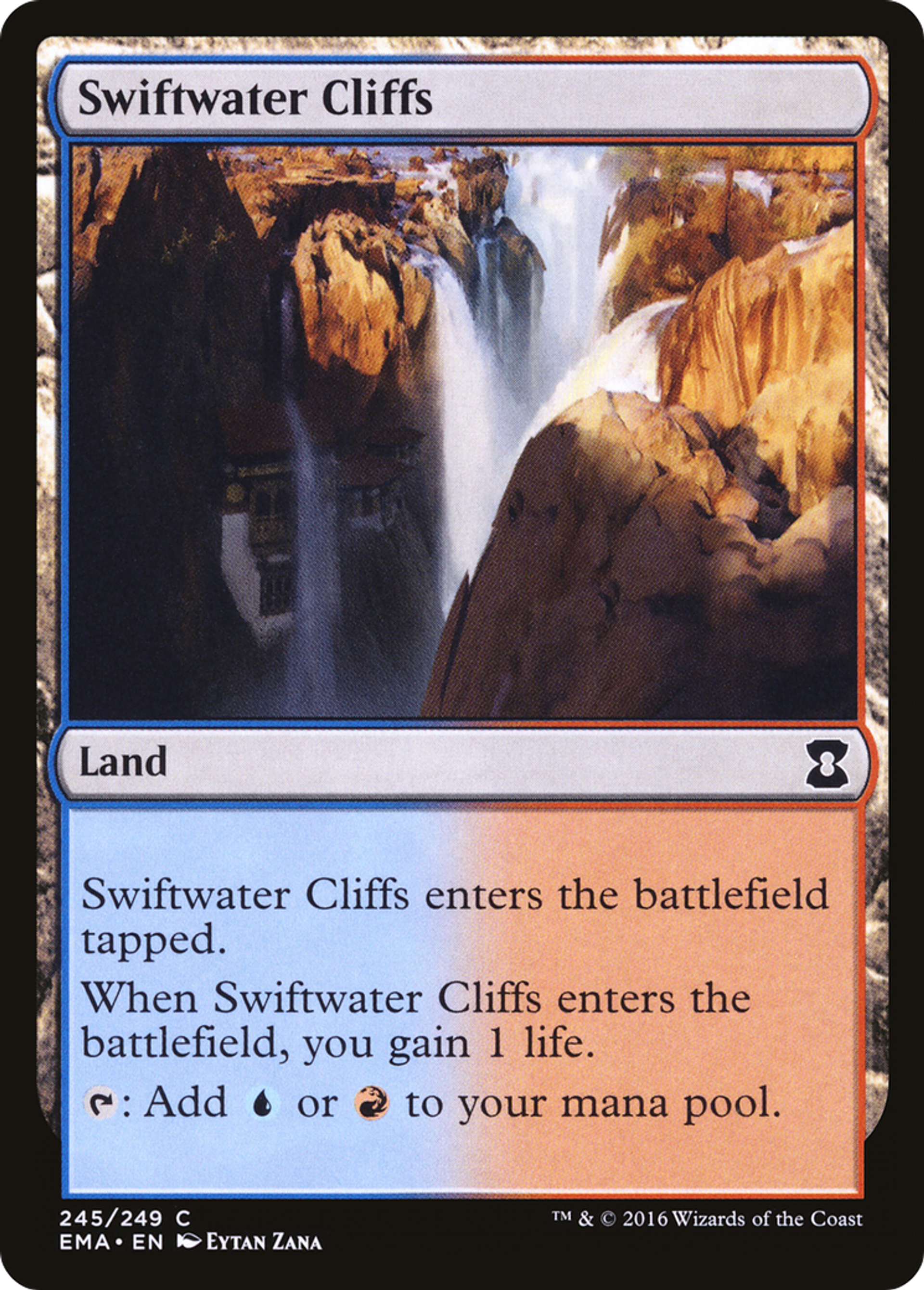 Swiftwater Cliffs — Eternal Masters — Magic: The Gathering