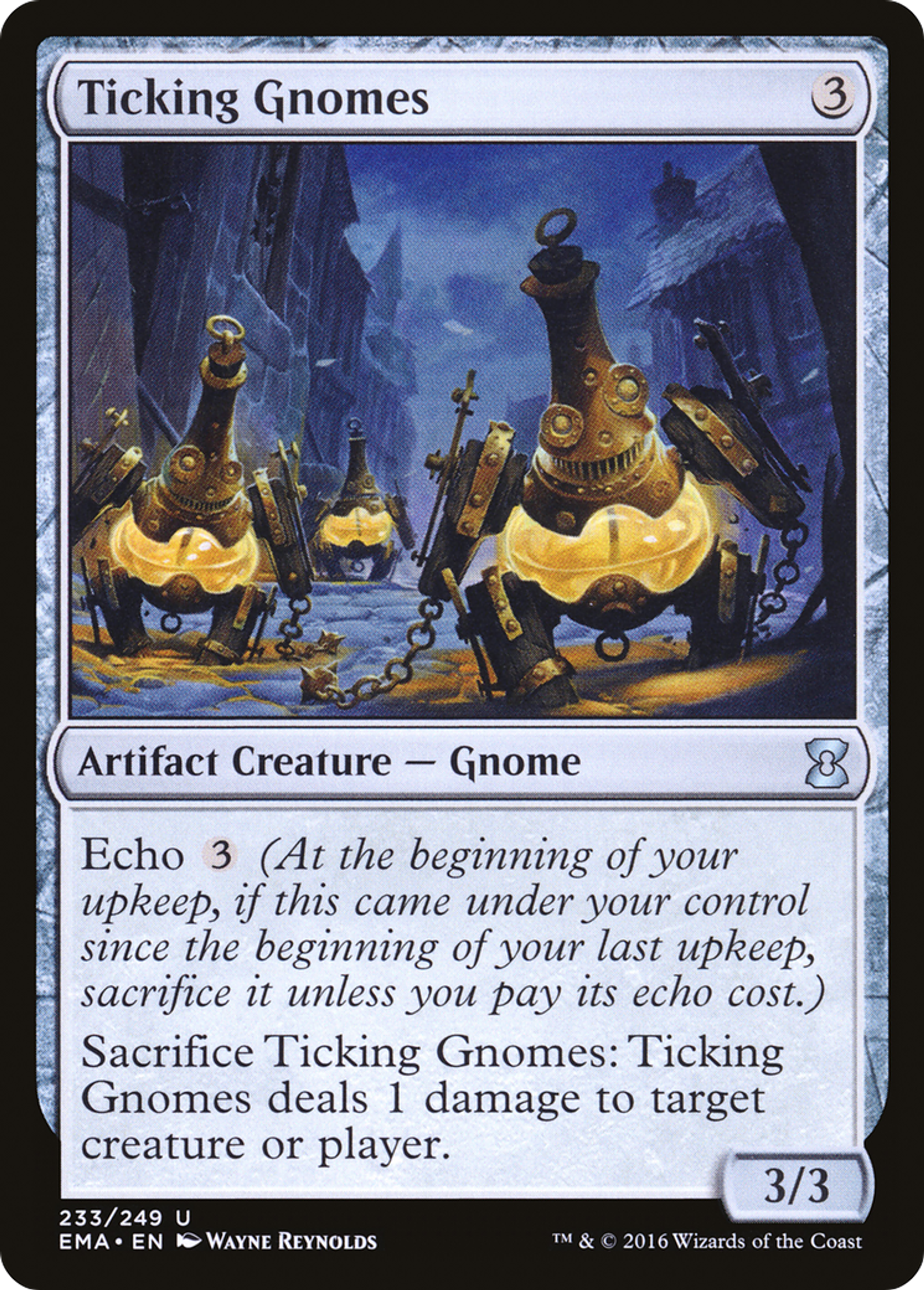 Ticking Gnomes — Eternal Masters — Magic: The Gathering