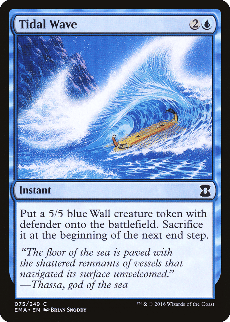 Tidal Wave — Eternal Masters — Magic: The Gathering