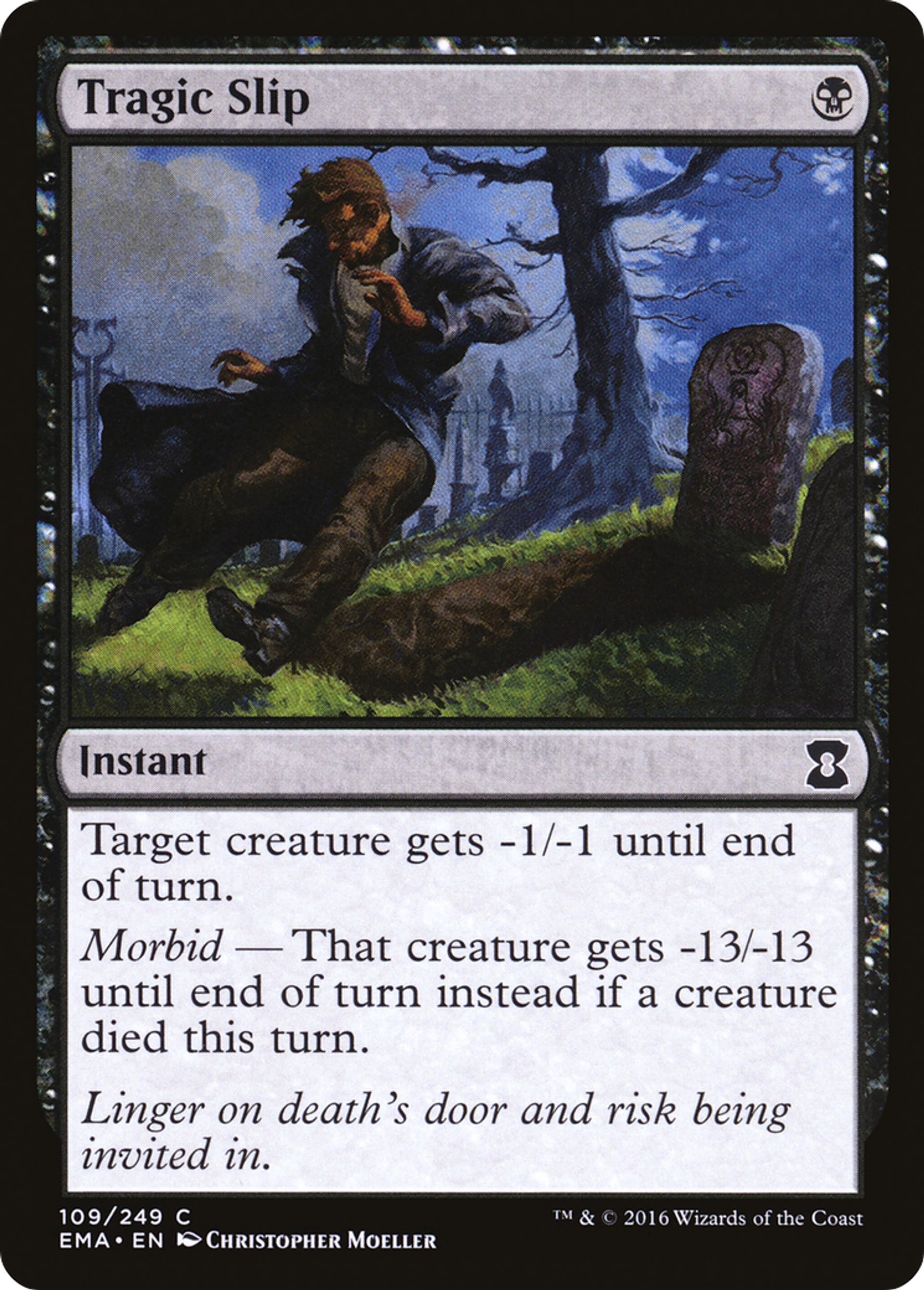 Tragic Slip — Eternal Masters — Magic: The Gathering