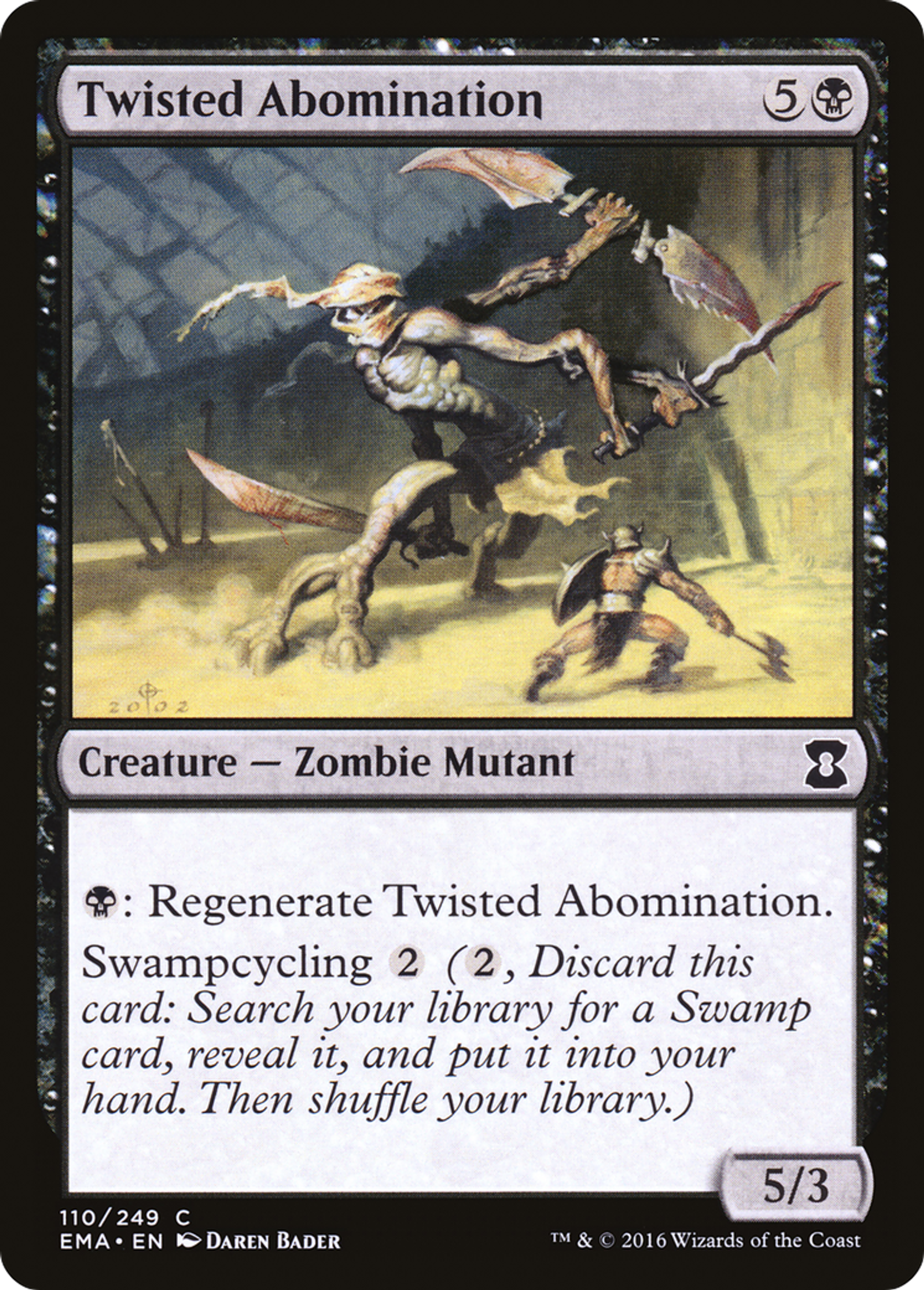 Twisted Abomination — Eternal Masters — Magic: The Gathering