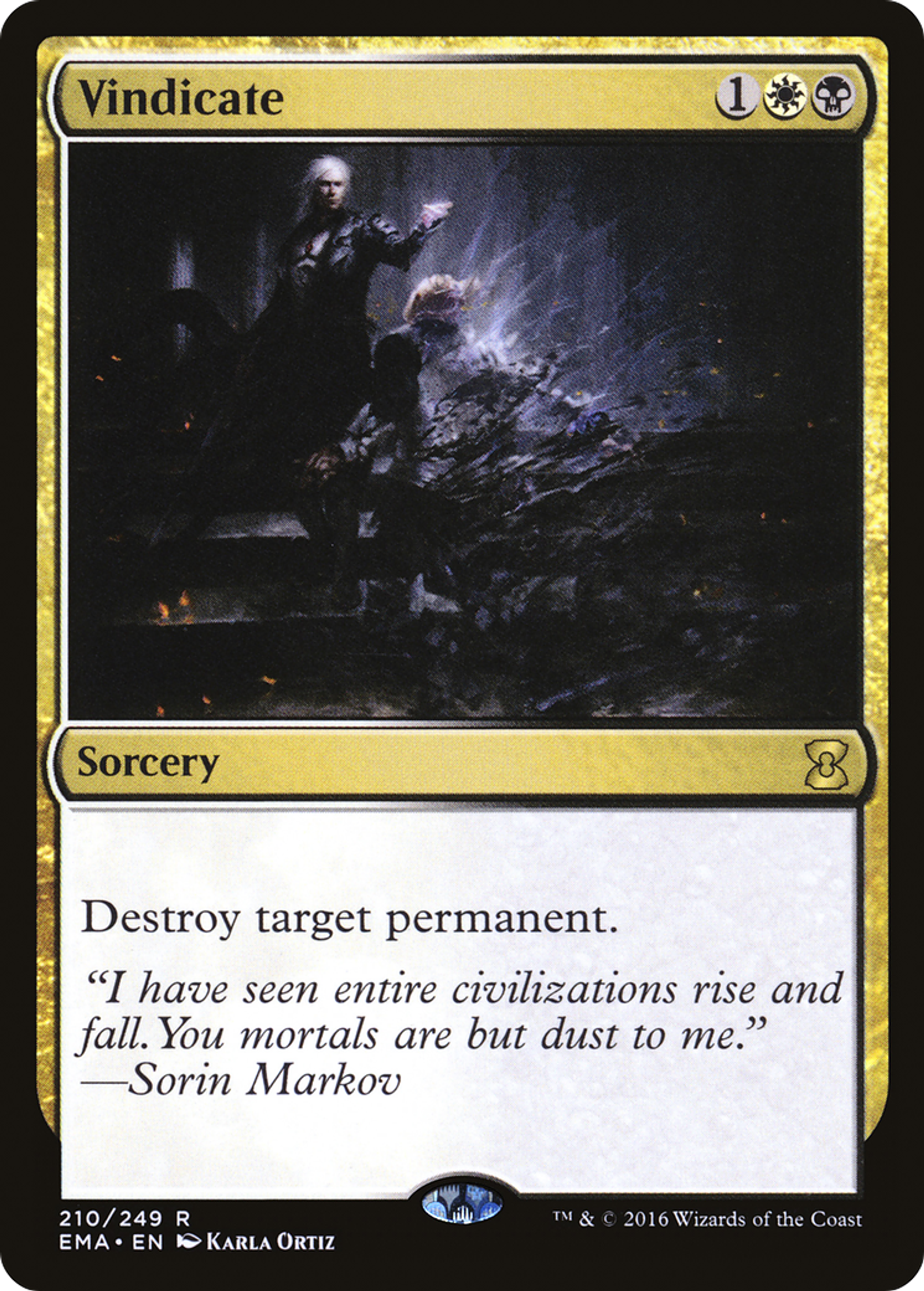 Justification — Eternal Masters — Magic: The Gathering