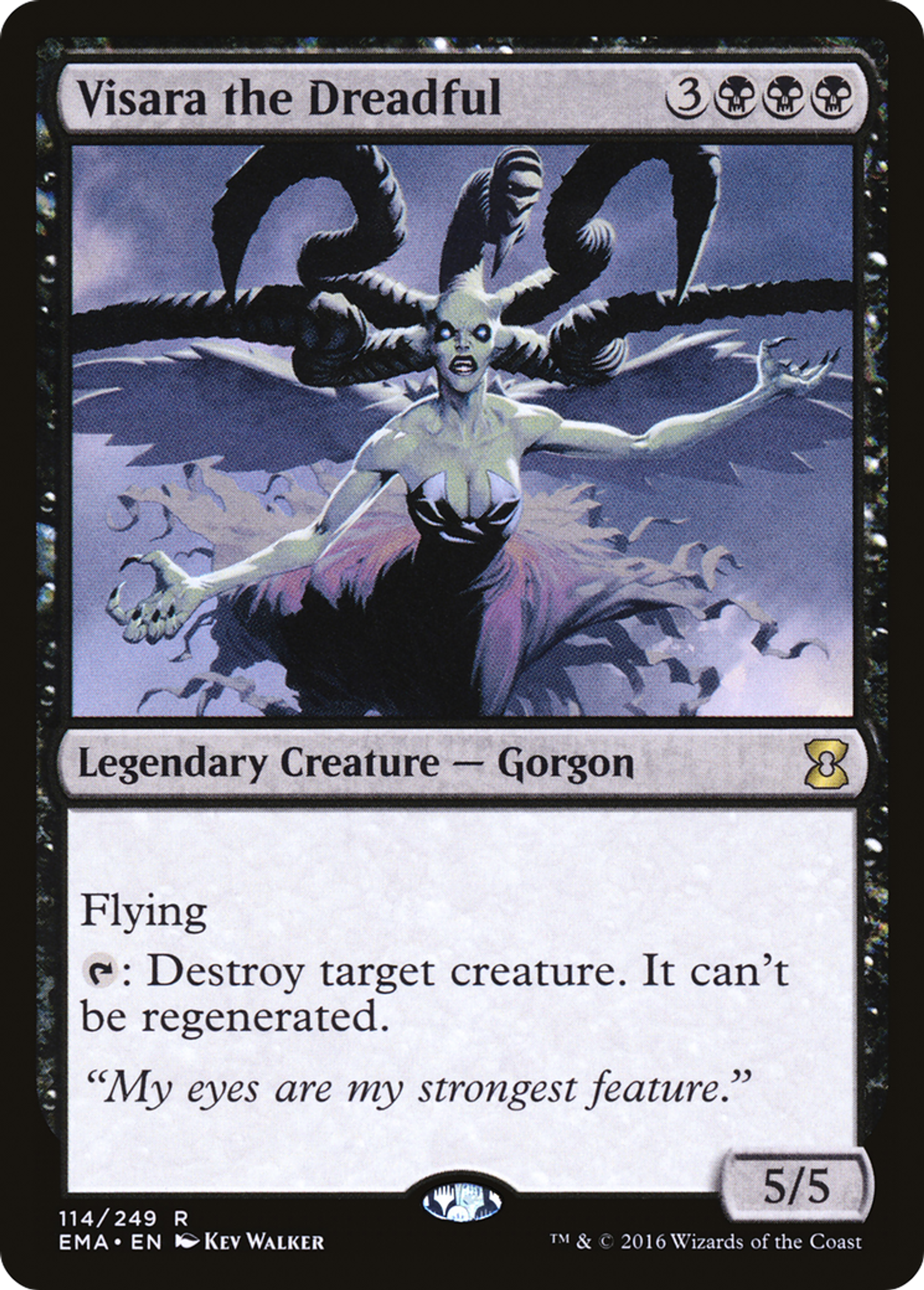 Visara the Dreadful — Eternal Masters — Magic: The Gathering