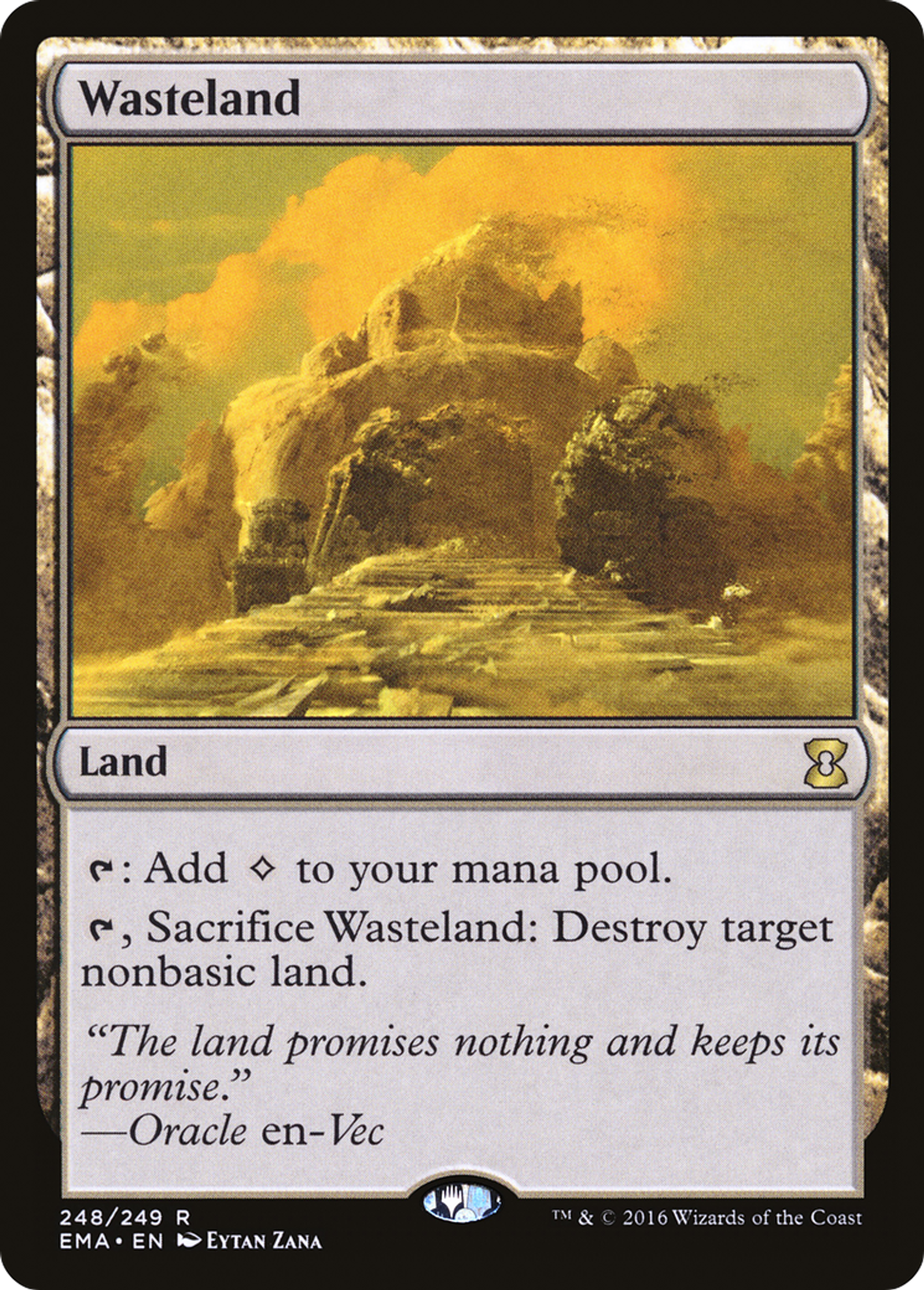 Wasteland — Eternal Masters — Magic: The Gathering