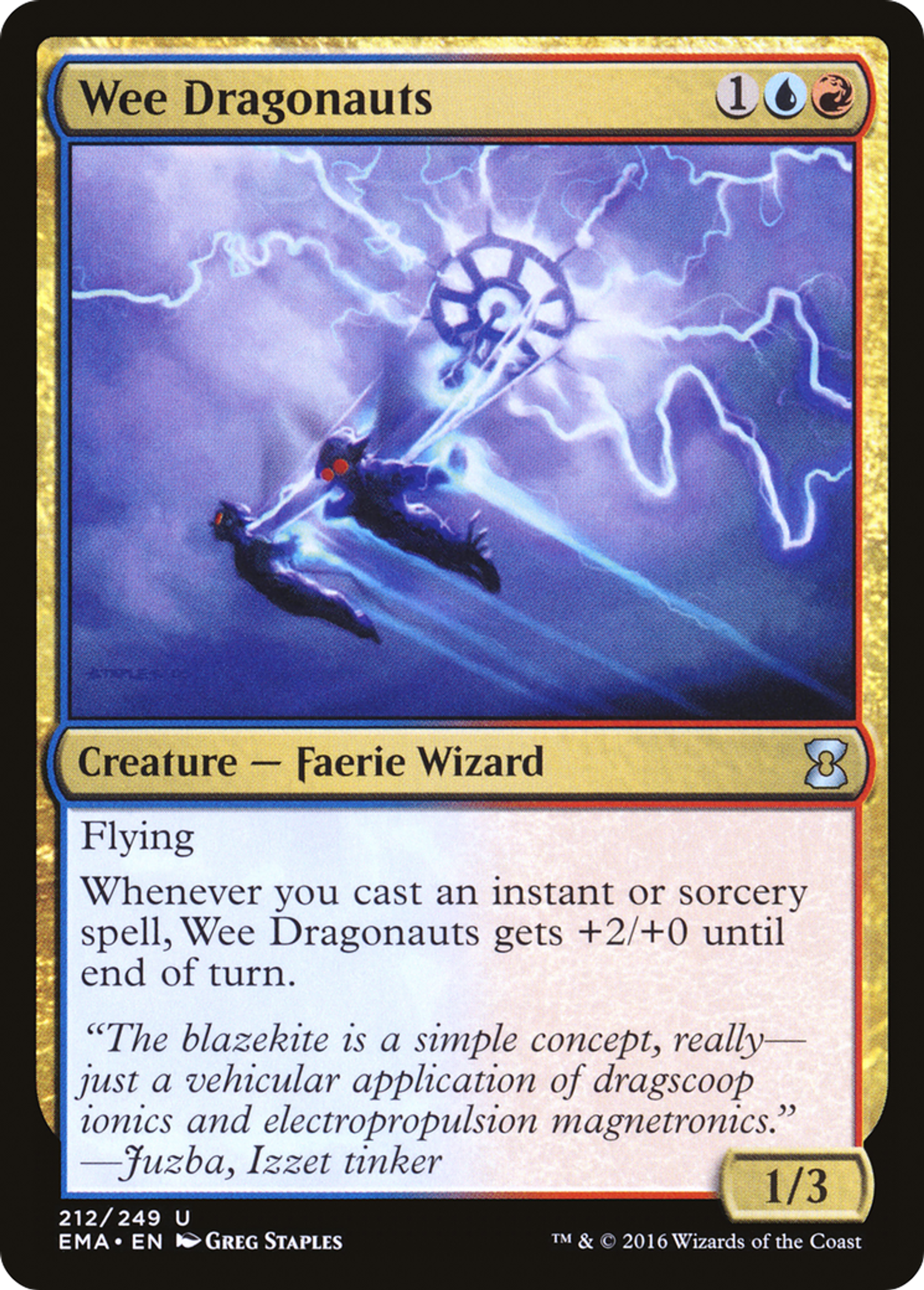 Mini dragonautes — Eternal Masters — Magic: The Gathering