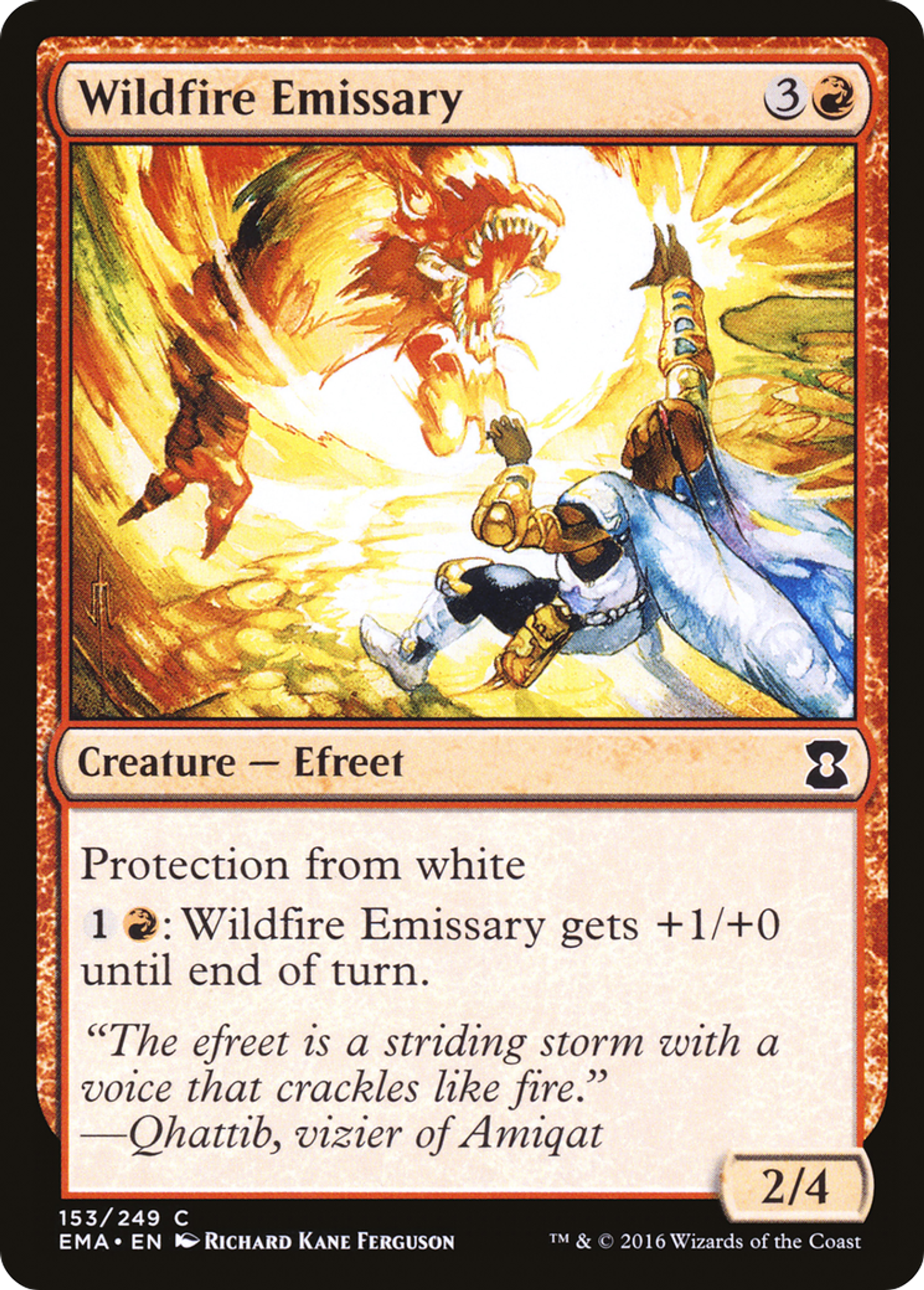 Wildfire Emissary — Eternal Masters — Magic: The Gathering