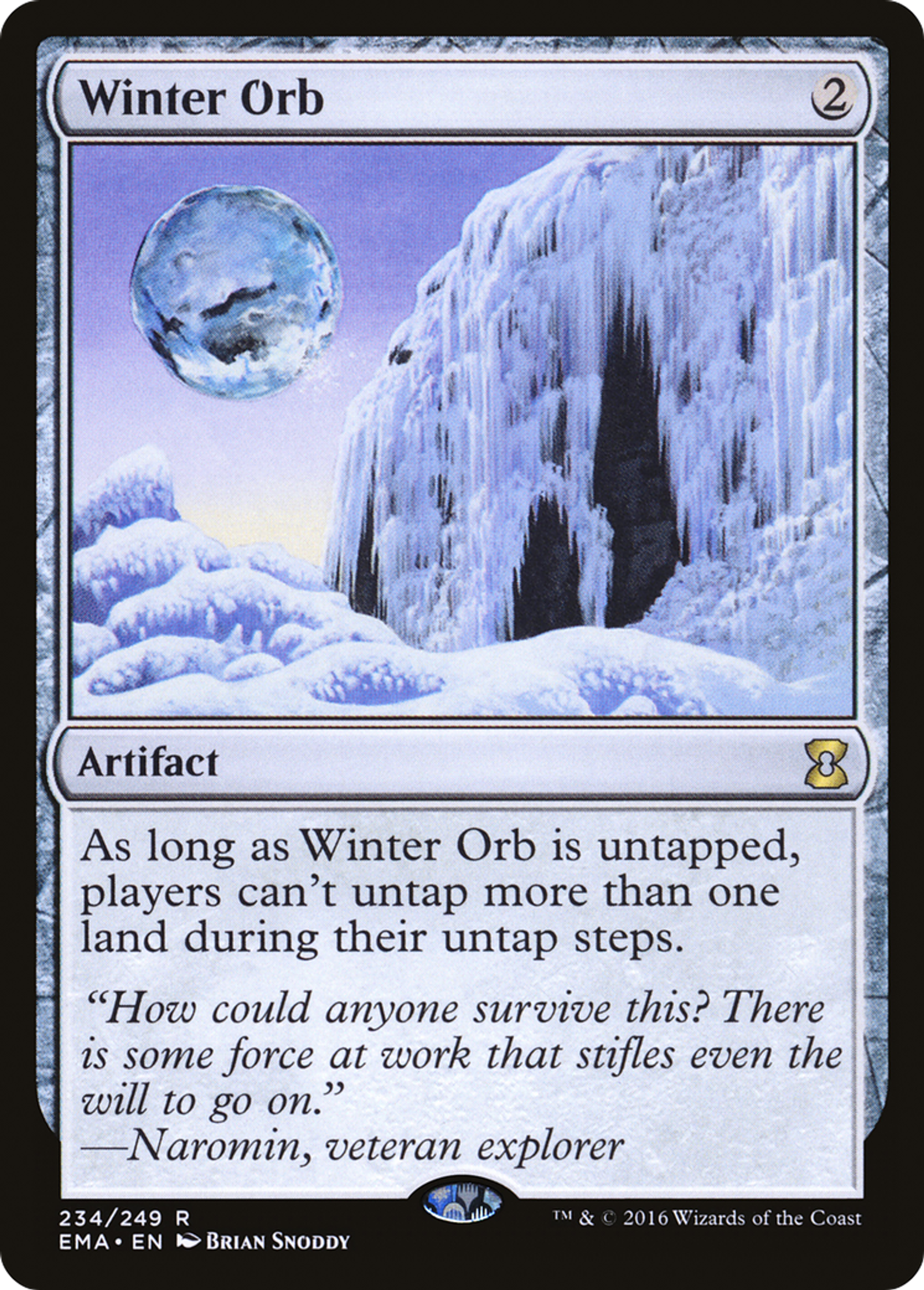 Winter Orb — Eternal Masters — Magic: The Gathering