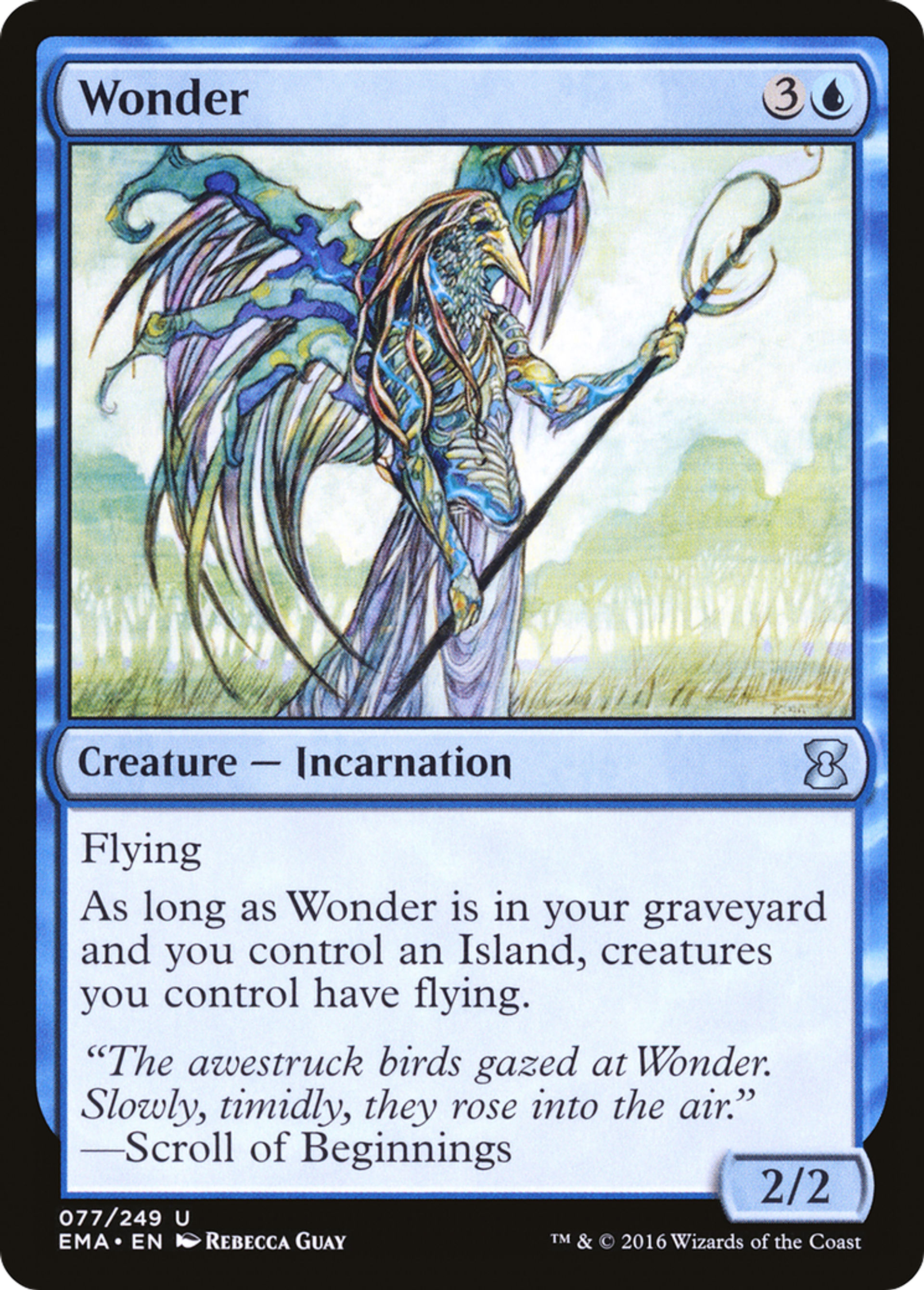 Wonder — Eternal Masters — Magic: The Gathering