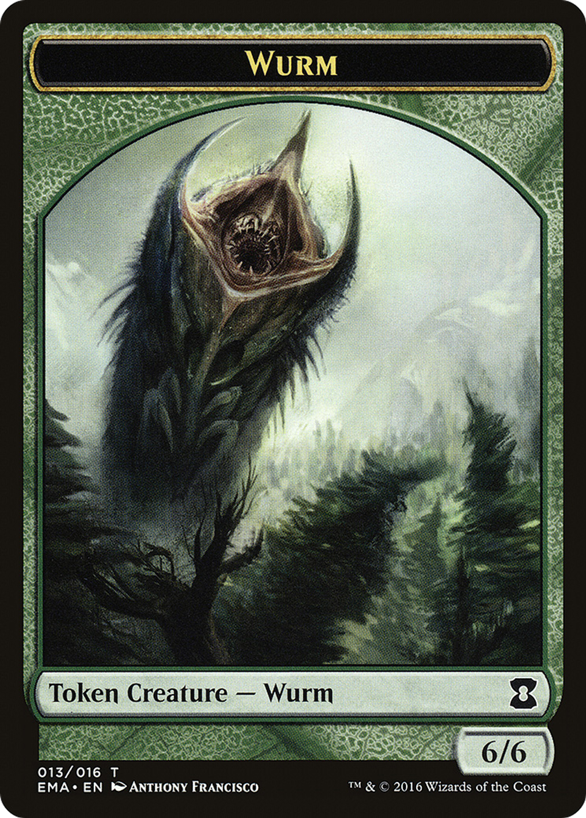 Wurm — Eternal Masters — Magic: The Gathering
