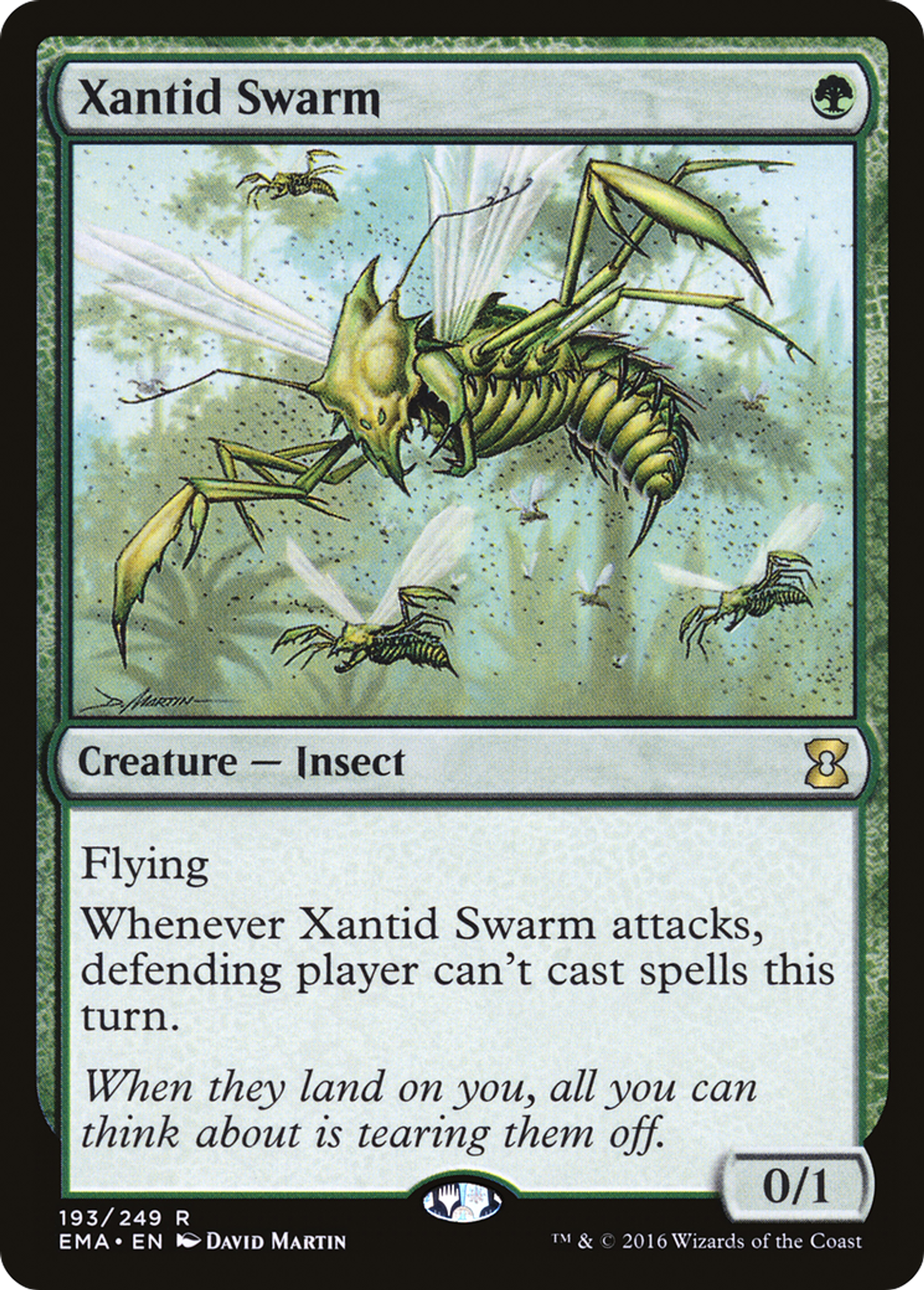 Nuée xanthide — Eternal Masters — Magic: The Gathering
