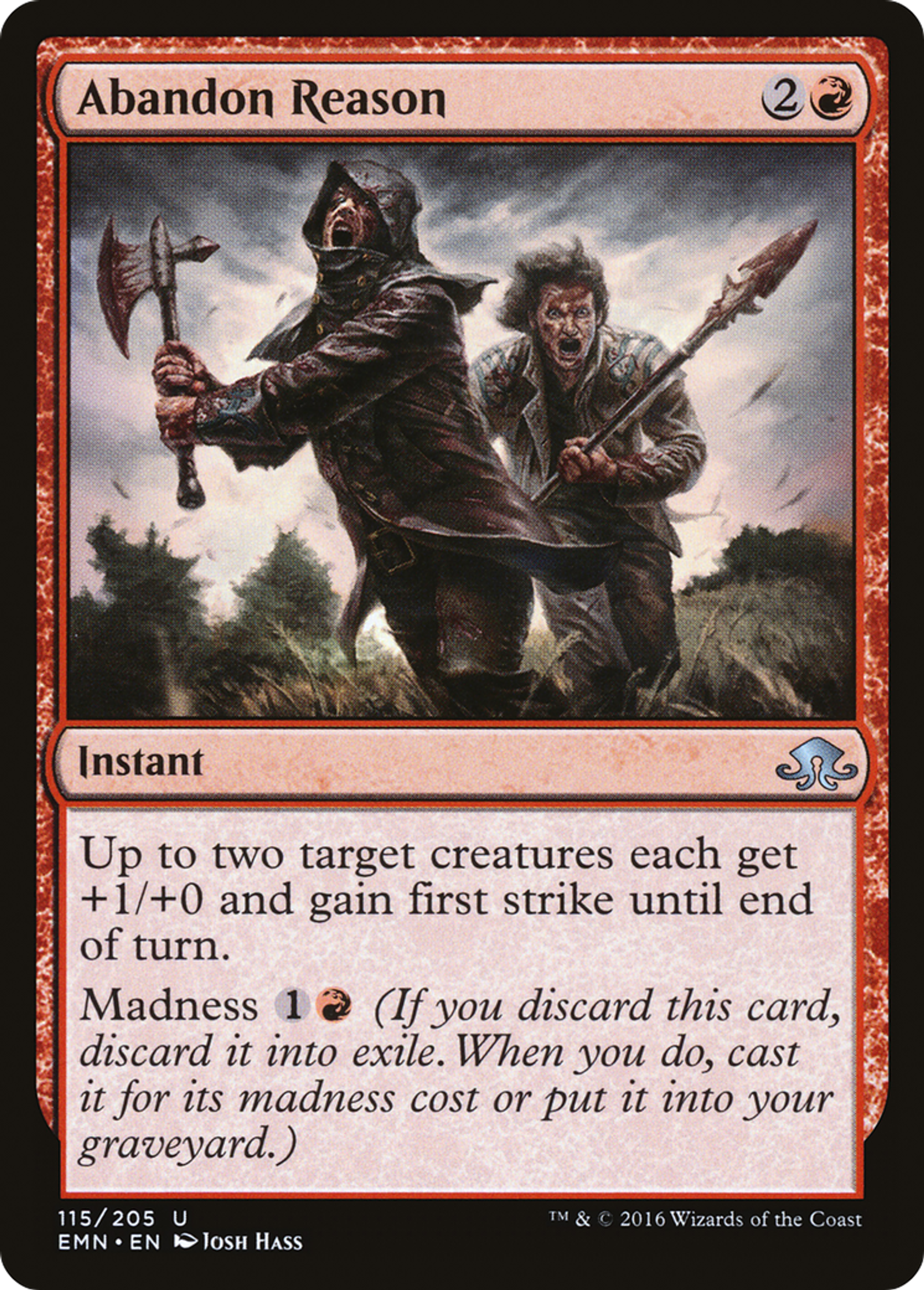 Abandonner toute raison — Eldritch Moon — Magic: The Gathering
