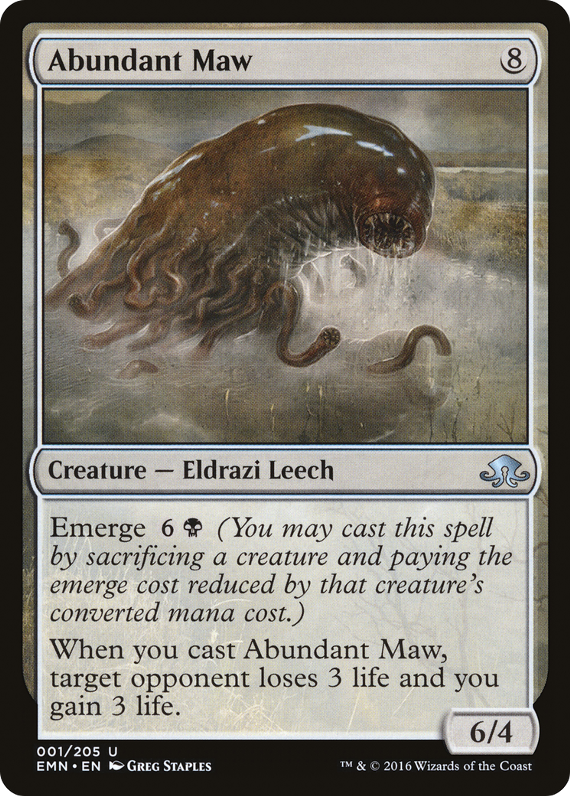 Abundant Maw — Eldritch Moon — Magic: The Gathering