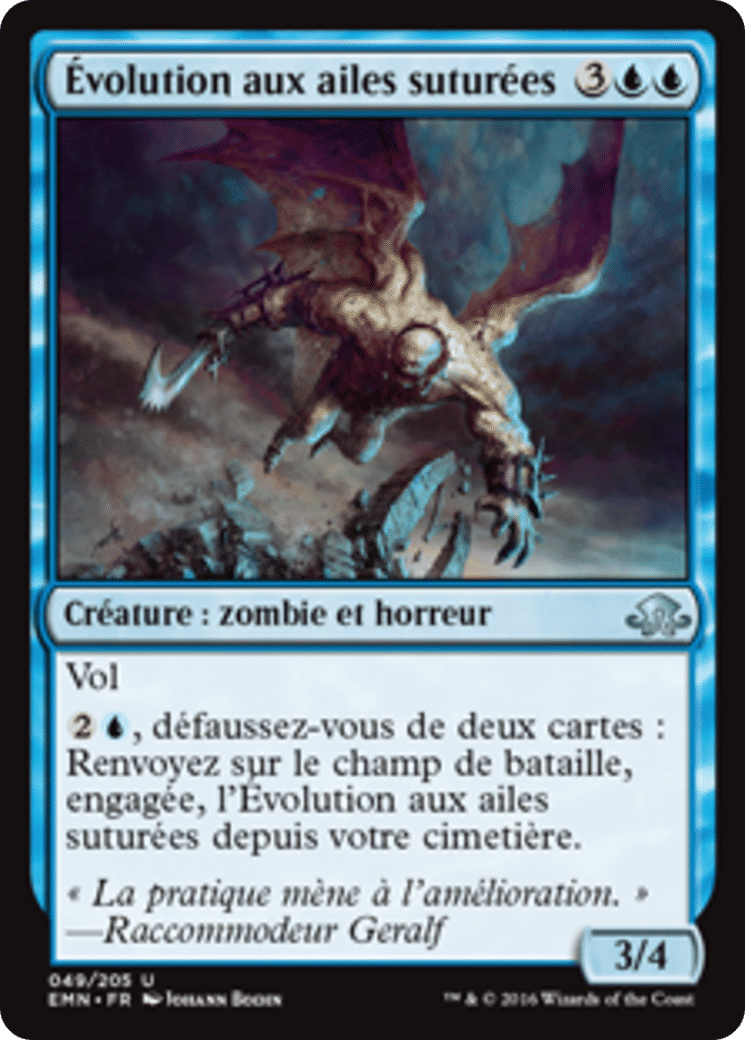 Évolution aux ailes suturées — Eldritch Moon — Magic: The Gathering