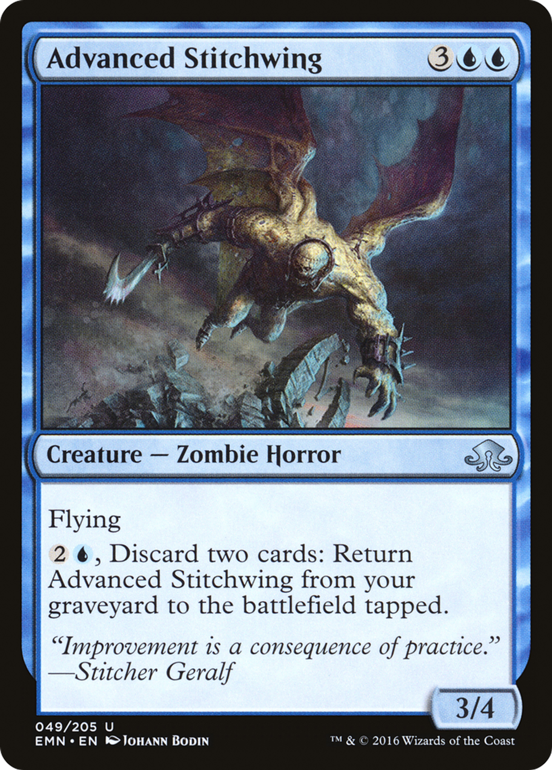 Évolution aux ailes suturées — Eldritch Moon — Magic: The Gathering