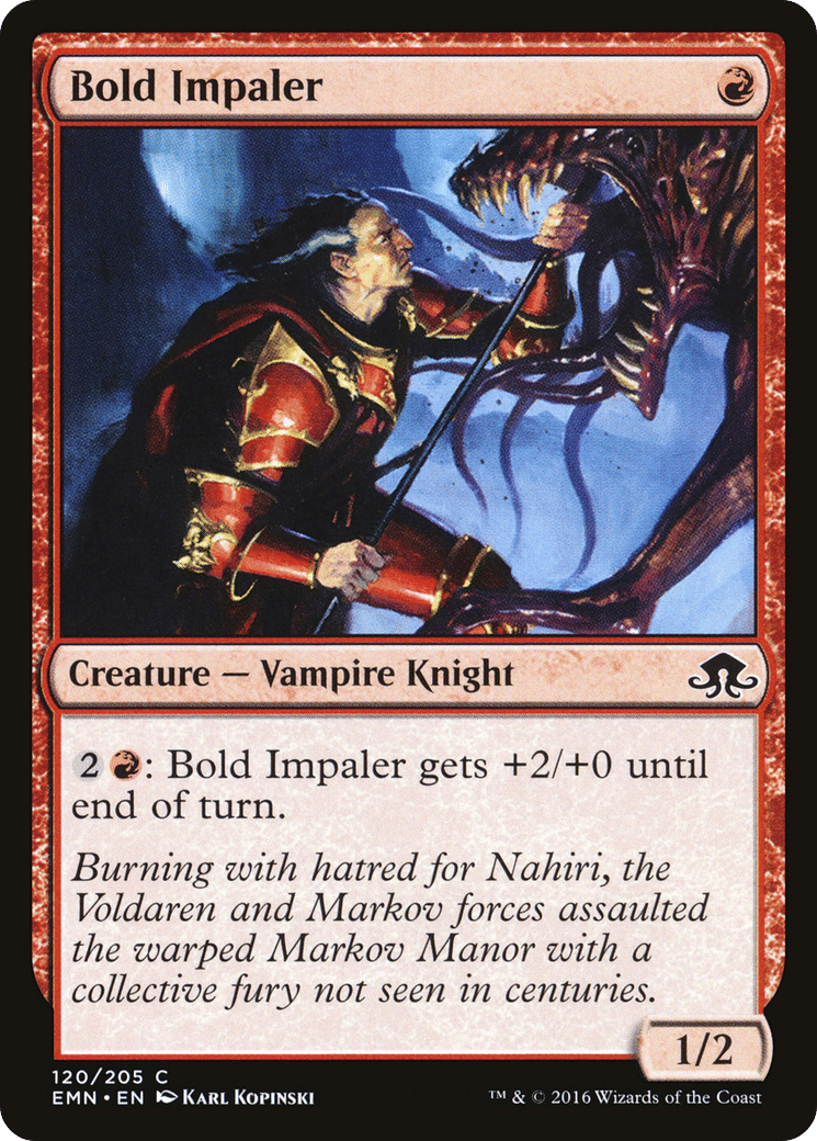 Bold Impaler — Eldritch Moon — Magic: The Gathering