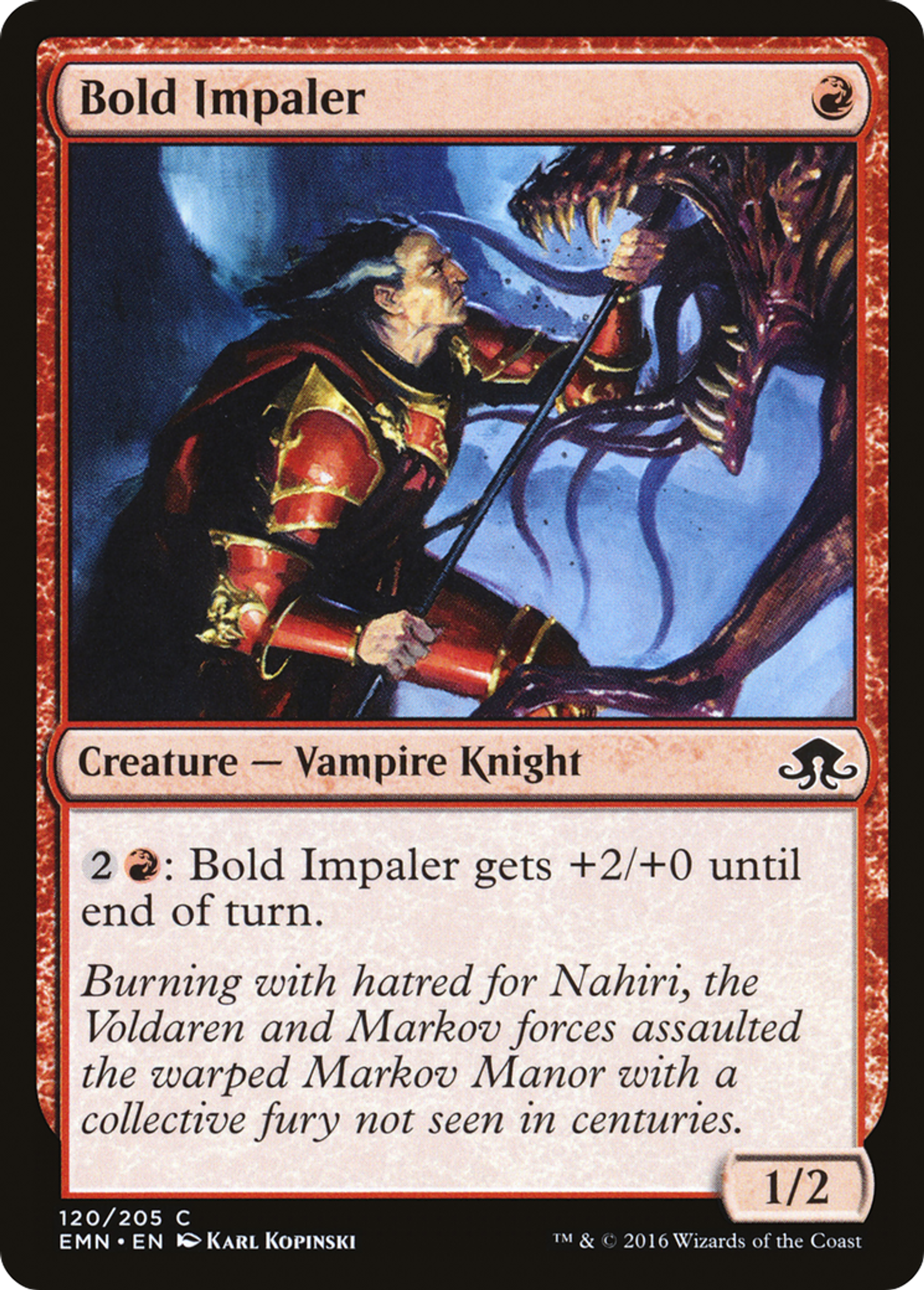 Bold Impaler — Eldritch Moon — Magic: The Gathering