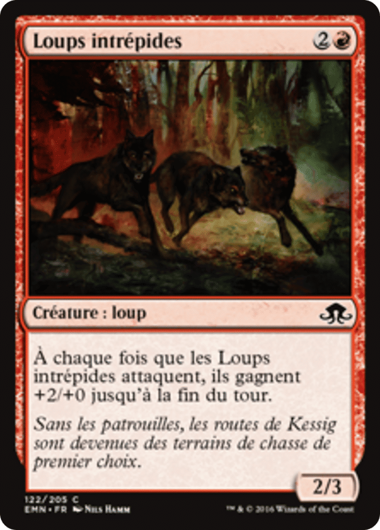 Loups intrépides — Eldritch Moon — Magic: The Gathering